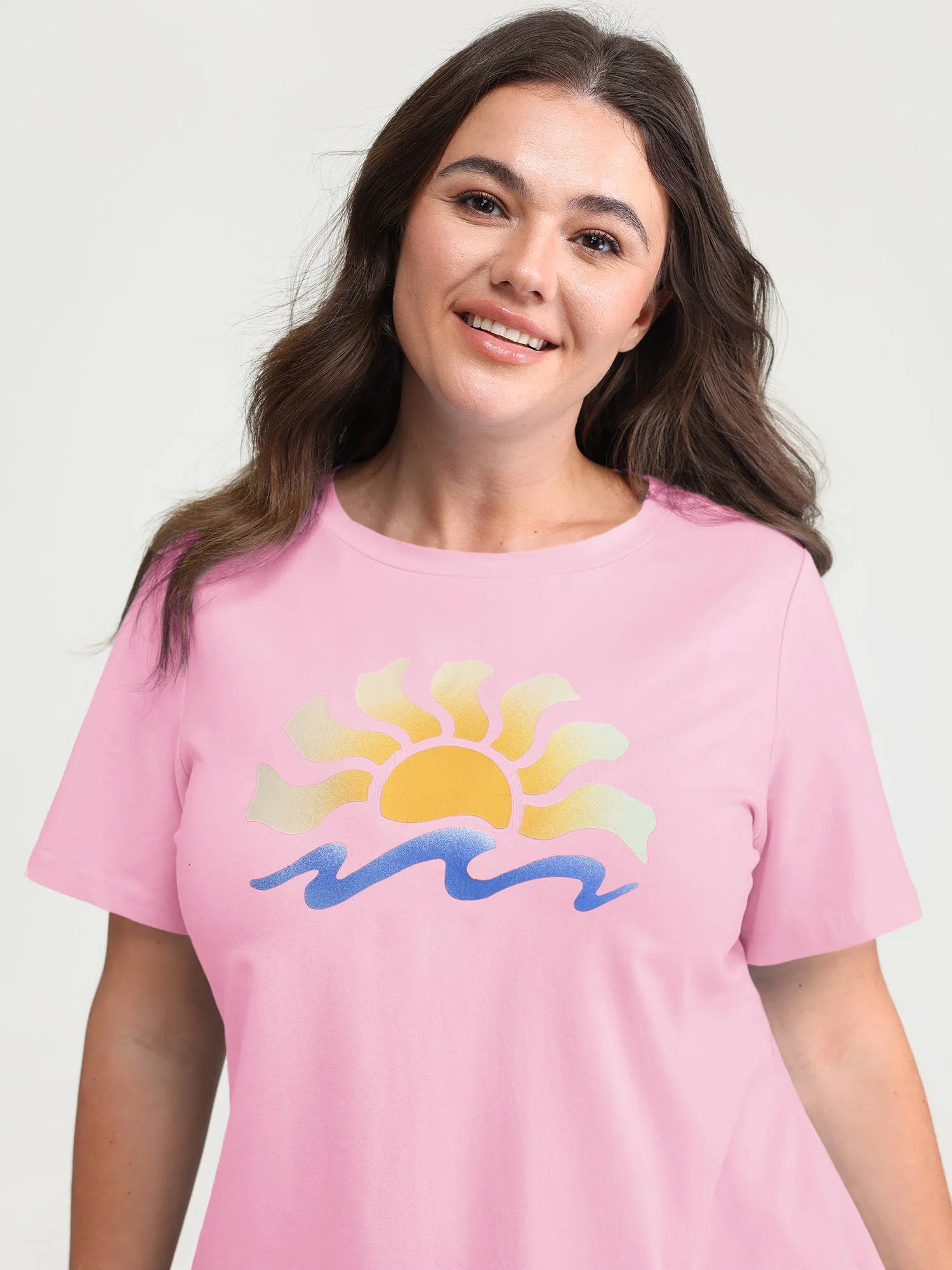 Cotton Sun Approved Crew Neck T-Shirt - Image 9