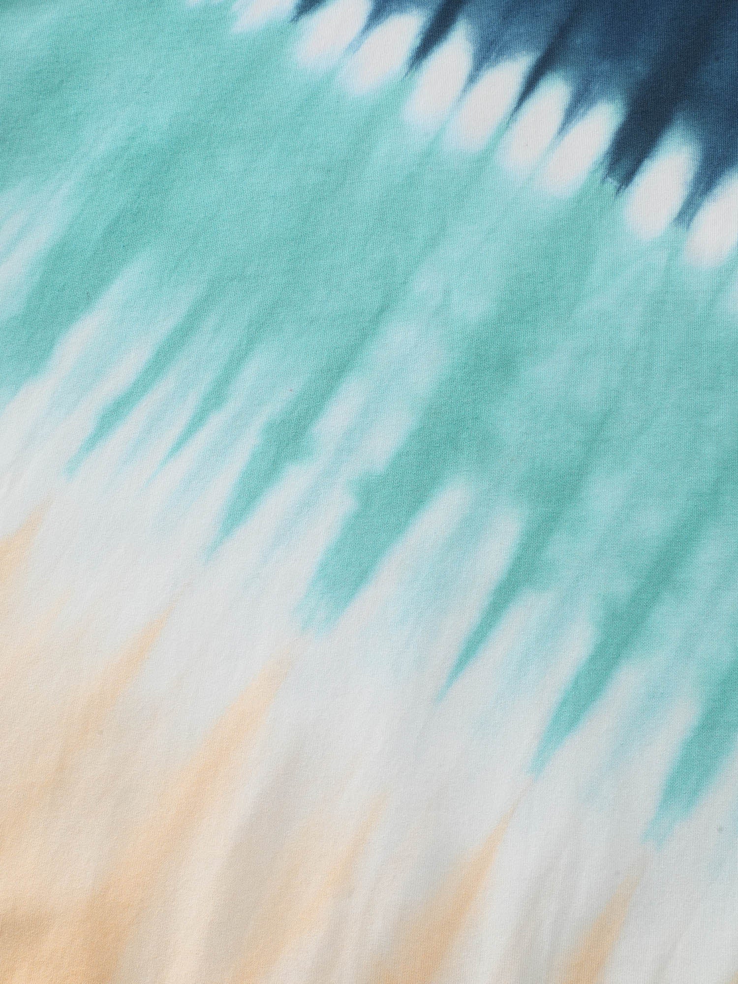 Cotton Tie-Dye Drawstring Hoodie - Image 5