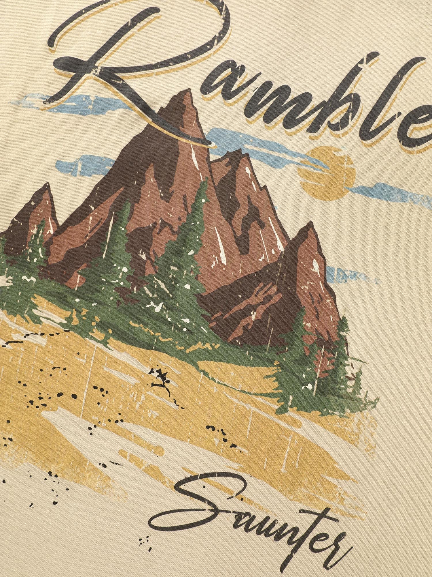 Cotton Vacation-Ready Print T-Shirt - Image 5