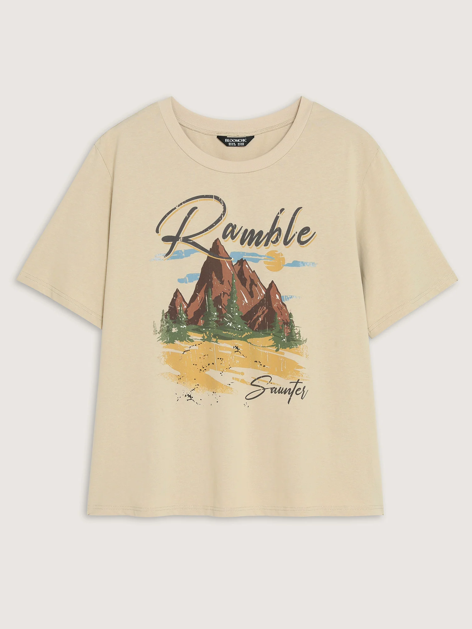 Cotton Vacation-Ready Print T-Shirt - Image 6