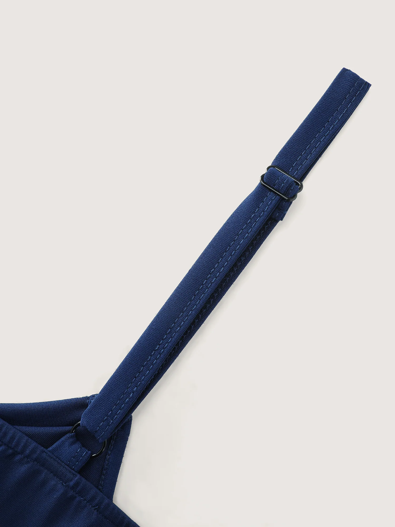 Cowl Neckline Crossover Straps Jumpsuit - Image 4