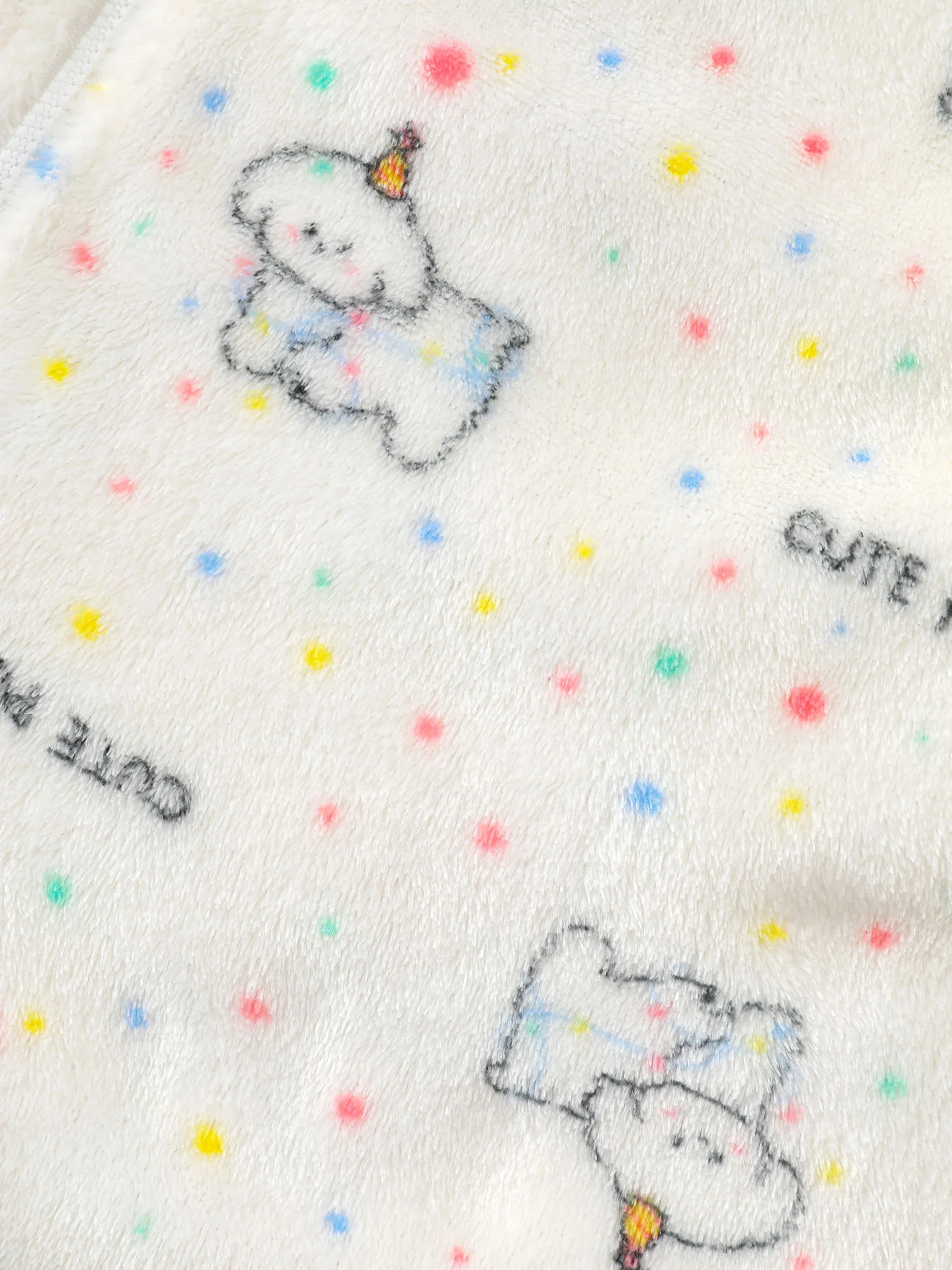 Cozy Puppy Print Zipper Front Lounge Jumpsuit - Image 5