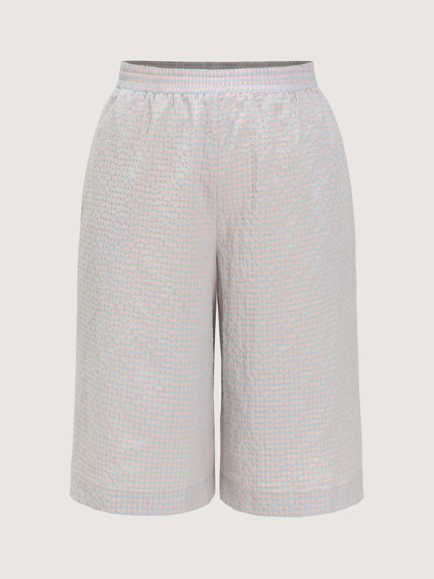 Cozy Wide-Leg Plain Cropped Lounge Pants - Image 7