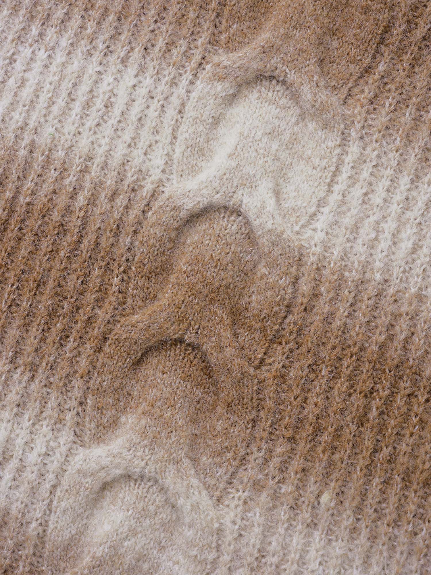 Crew Neck Textured Drop Shoulder Pullover - Image 5