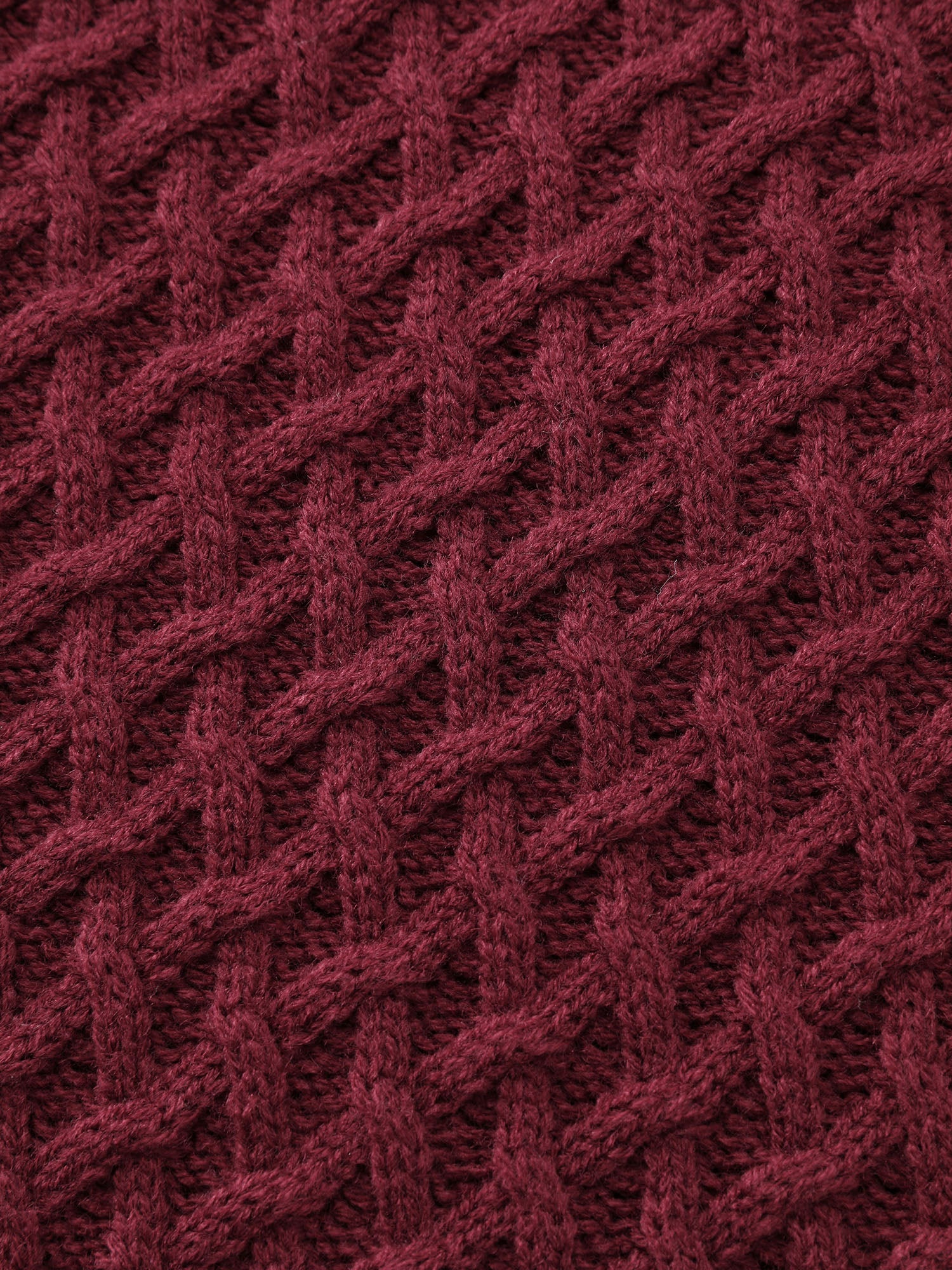 Crisscross Textured Color Contrast Pullover - Image 5