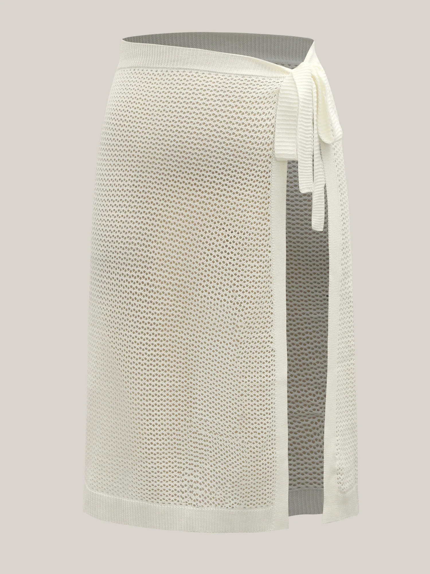 Crochet Tie Side Wrap Sarong Cover Up - Image 7