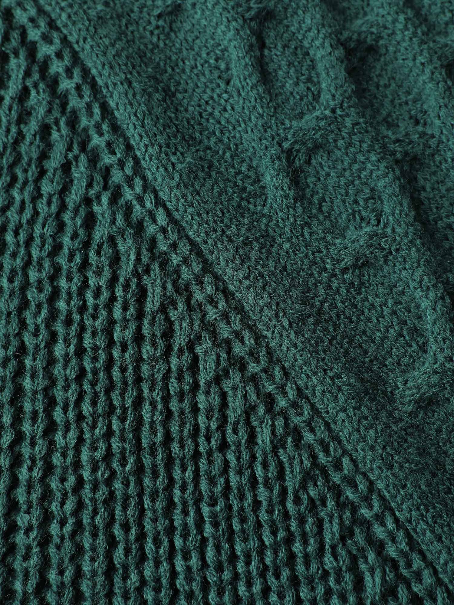 Curvy Hem Bat-Wing Sleeve Pullover - Image 7