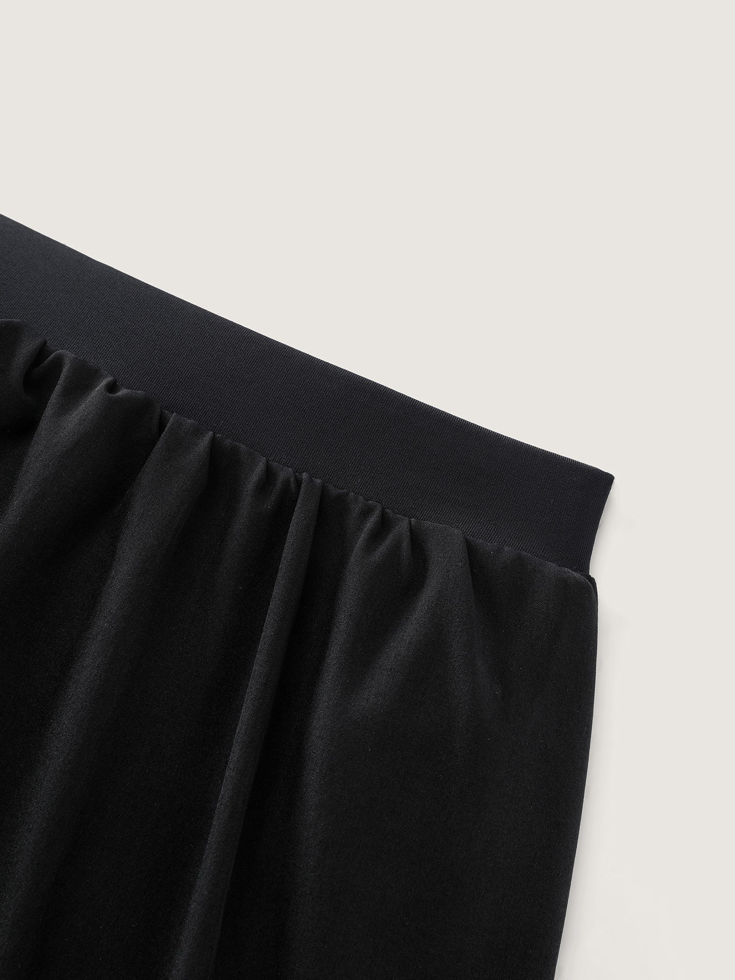 Curvy Hem Layered Swim Shorts - Image 5