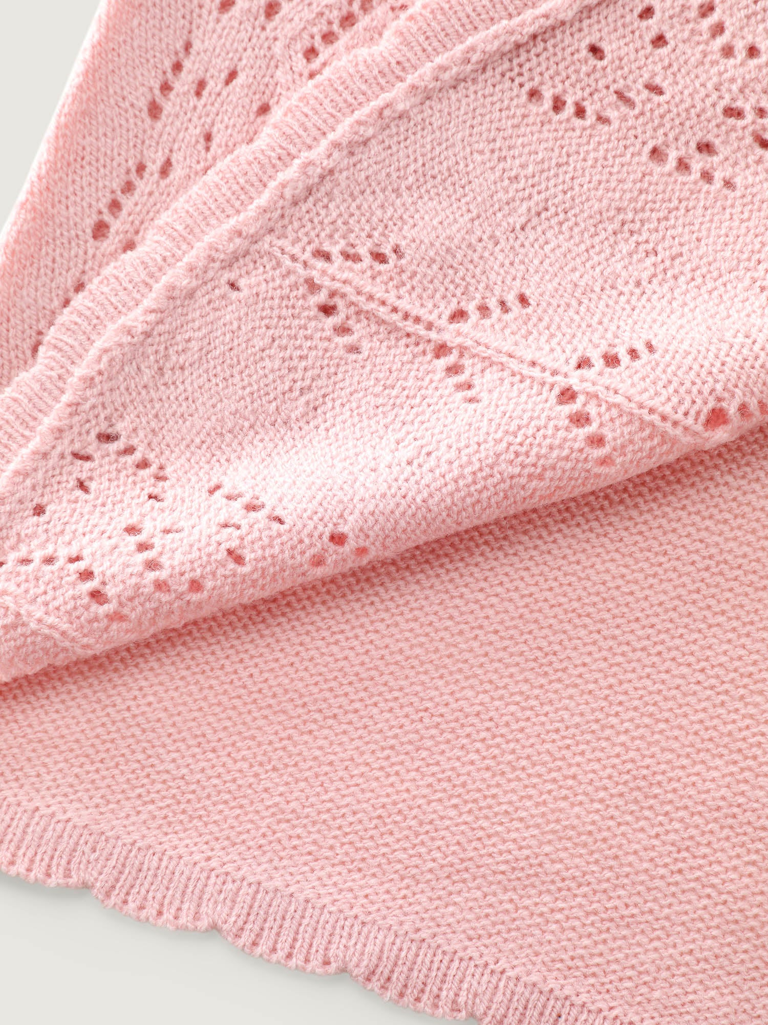 Cut-Out Curvy Front-Tie Knit Cardigan - Image 8