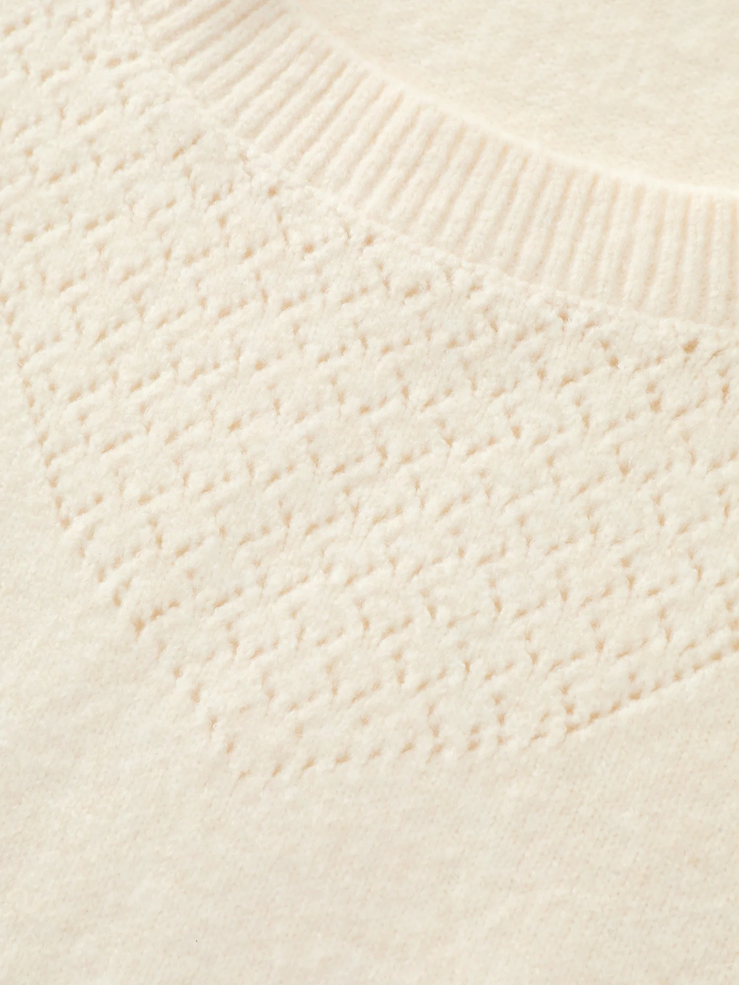 Cut-Out Sleeve Ribbed Hem Pullover - Image 5