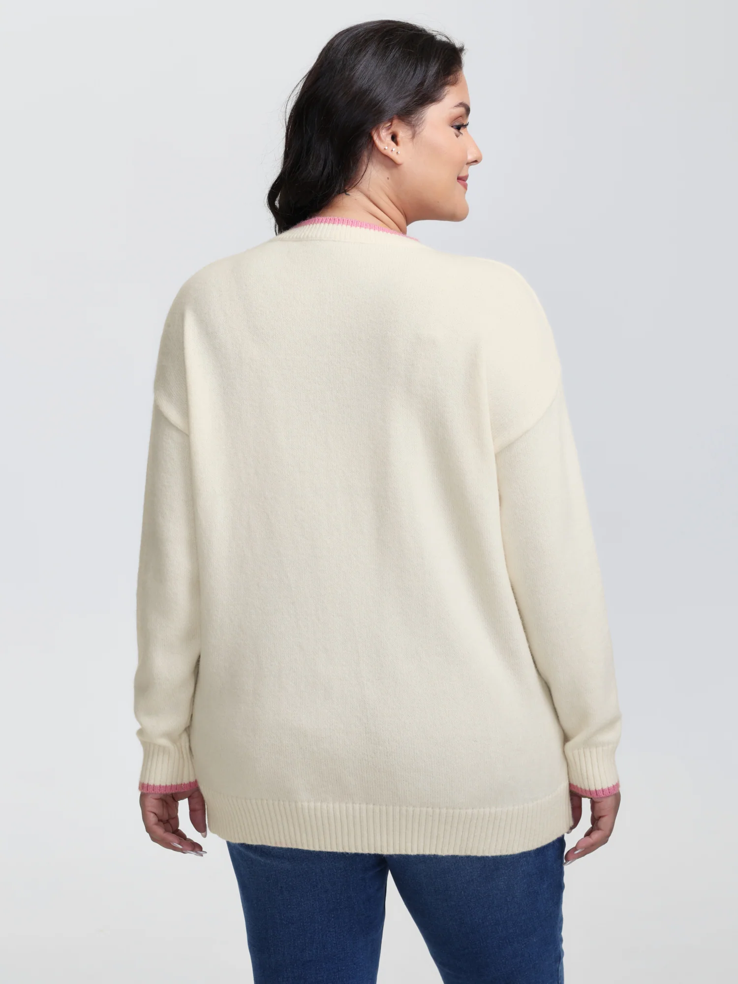 Cute Pet Pattern Jacquard Pullover - Image 4