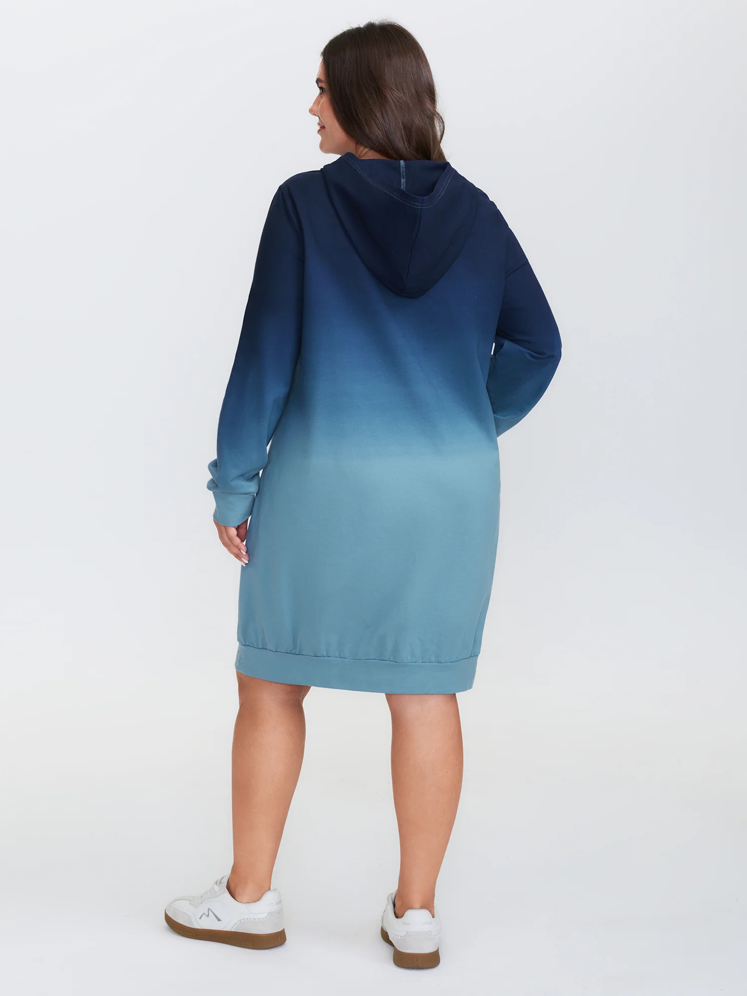 Dancing in the Dark Hooded Midi Dress - Image 4