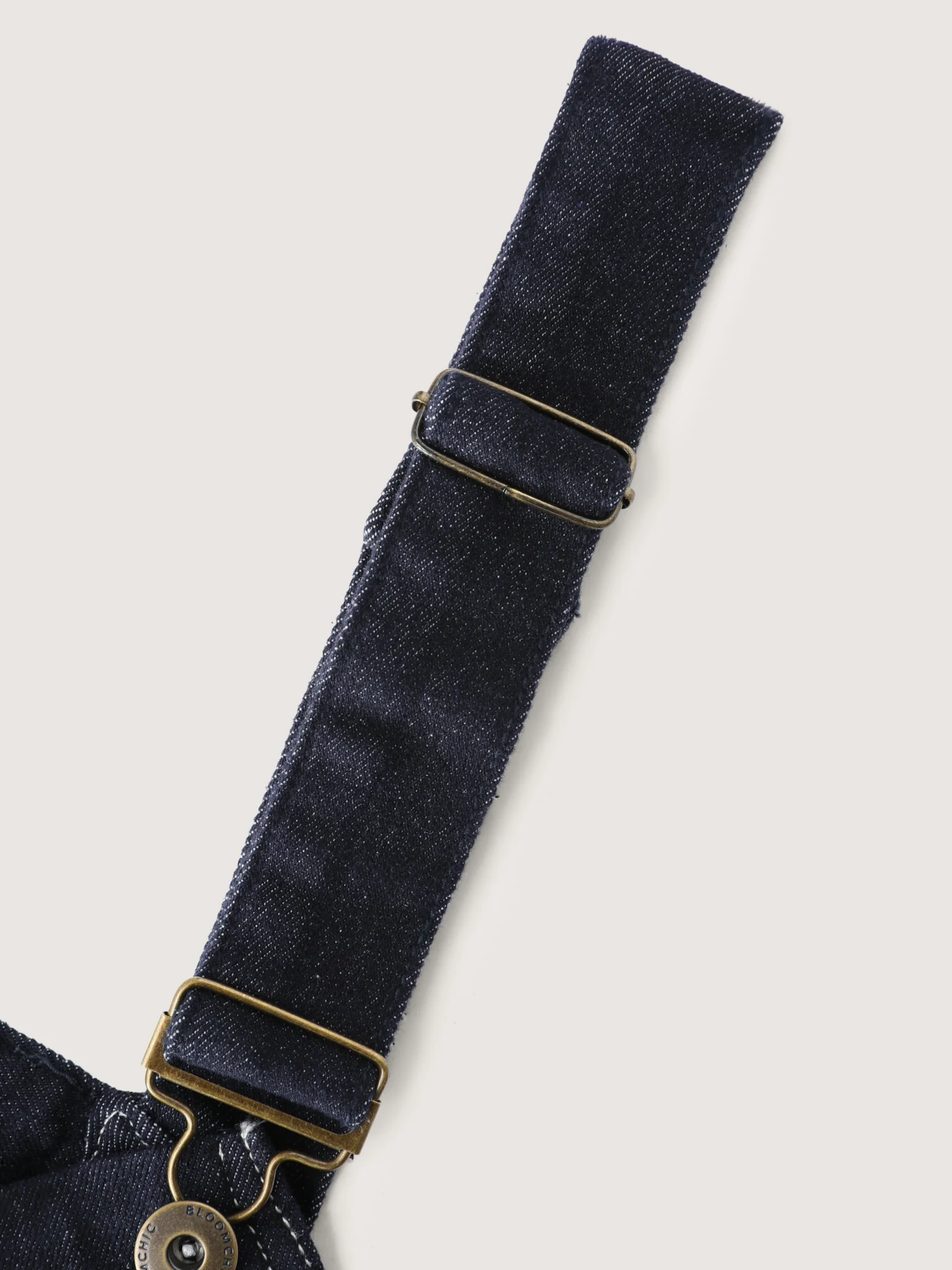 Supersoft Denim Overall Straps Wide-Leg Jumpsuit - Image 5