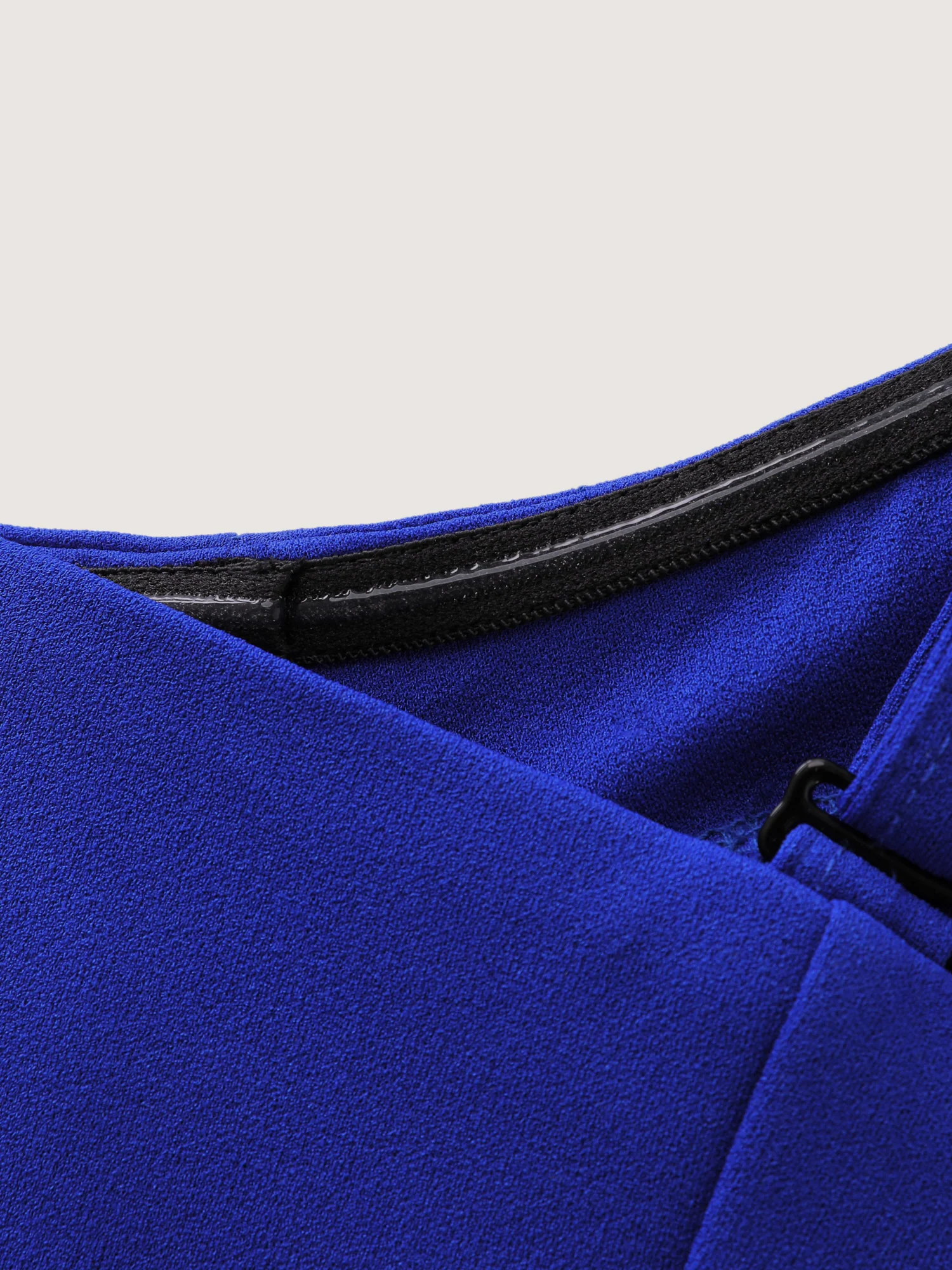 Detachable Shoulder Straps Pleated Midi Dress - Image 7