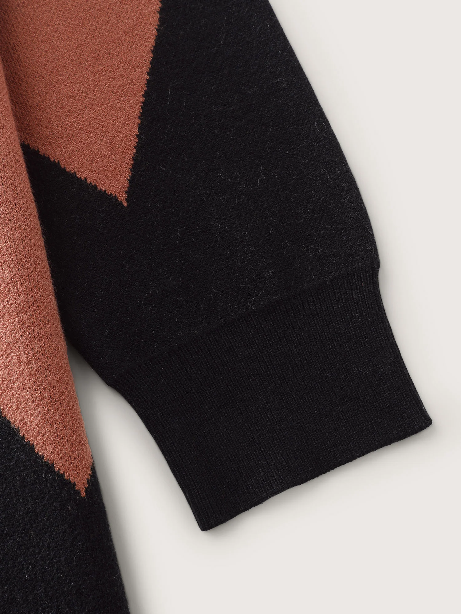 Diamond Colorblock Jacquard Pullover - Image 6