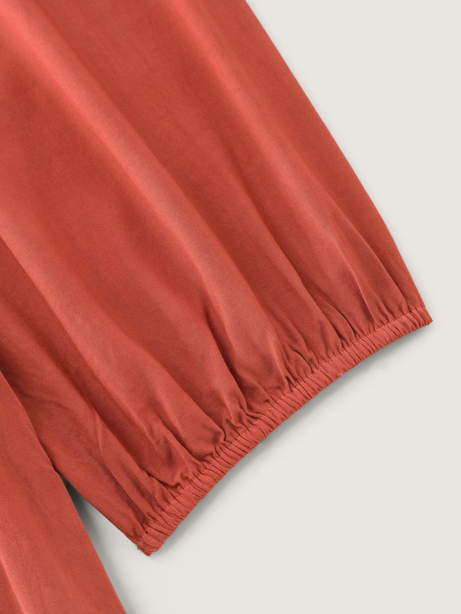Dip Dyed Drawstring Neck Midi Dress - Image 6