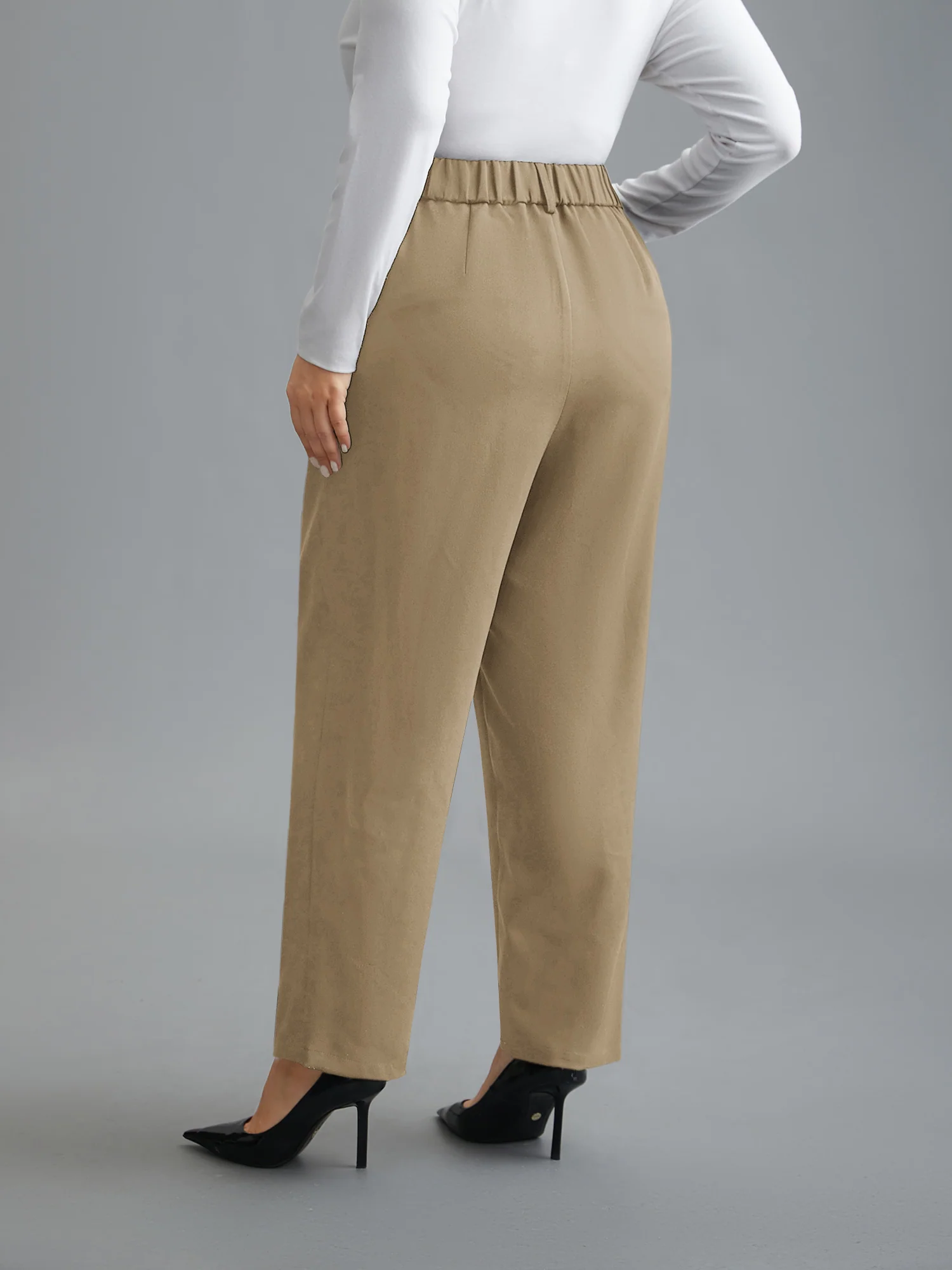 Double Buckle Straight Leg Pants - Image 10