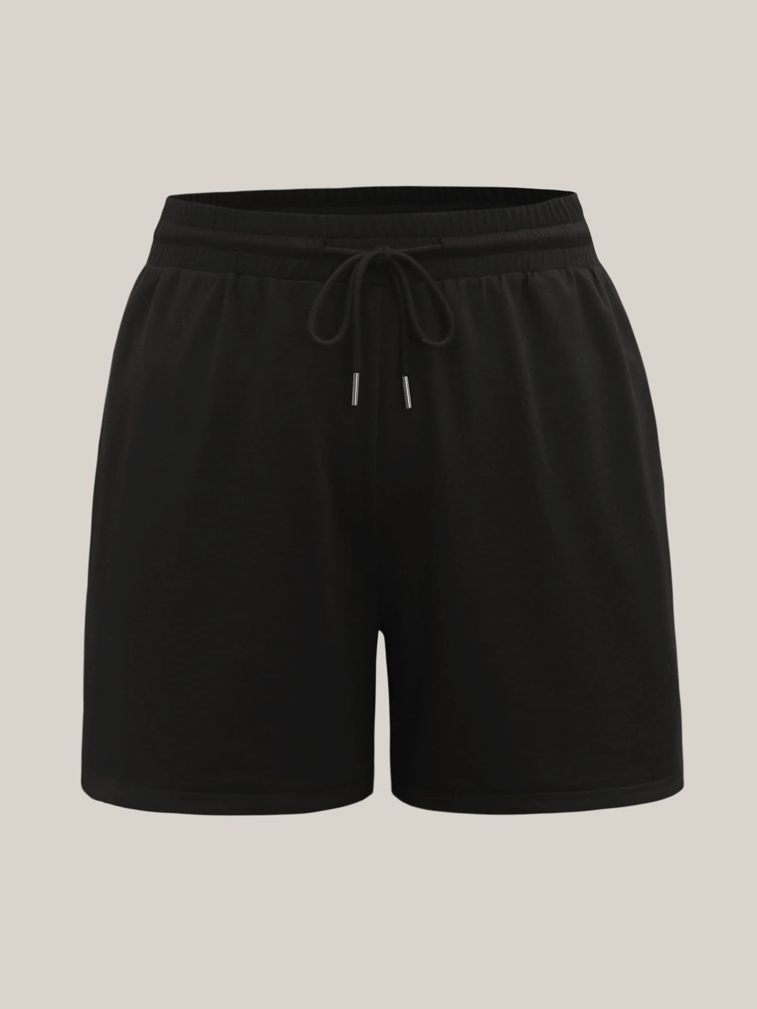 Drawstring Slit Supersoft Pull-On Shorts - Image 7