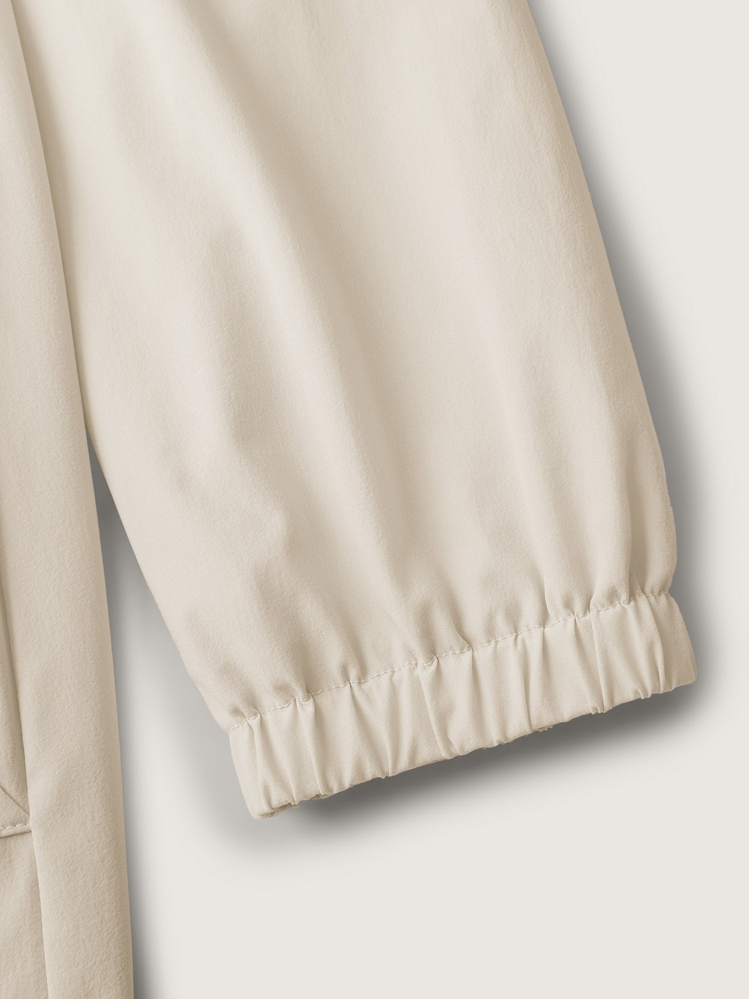 Drawstring Waist Pockets Hooded Coat - Image 8