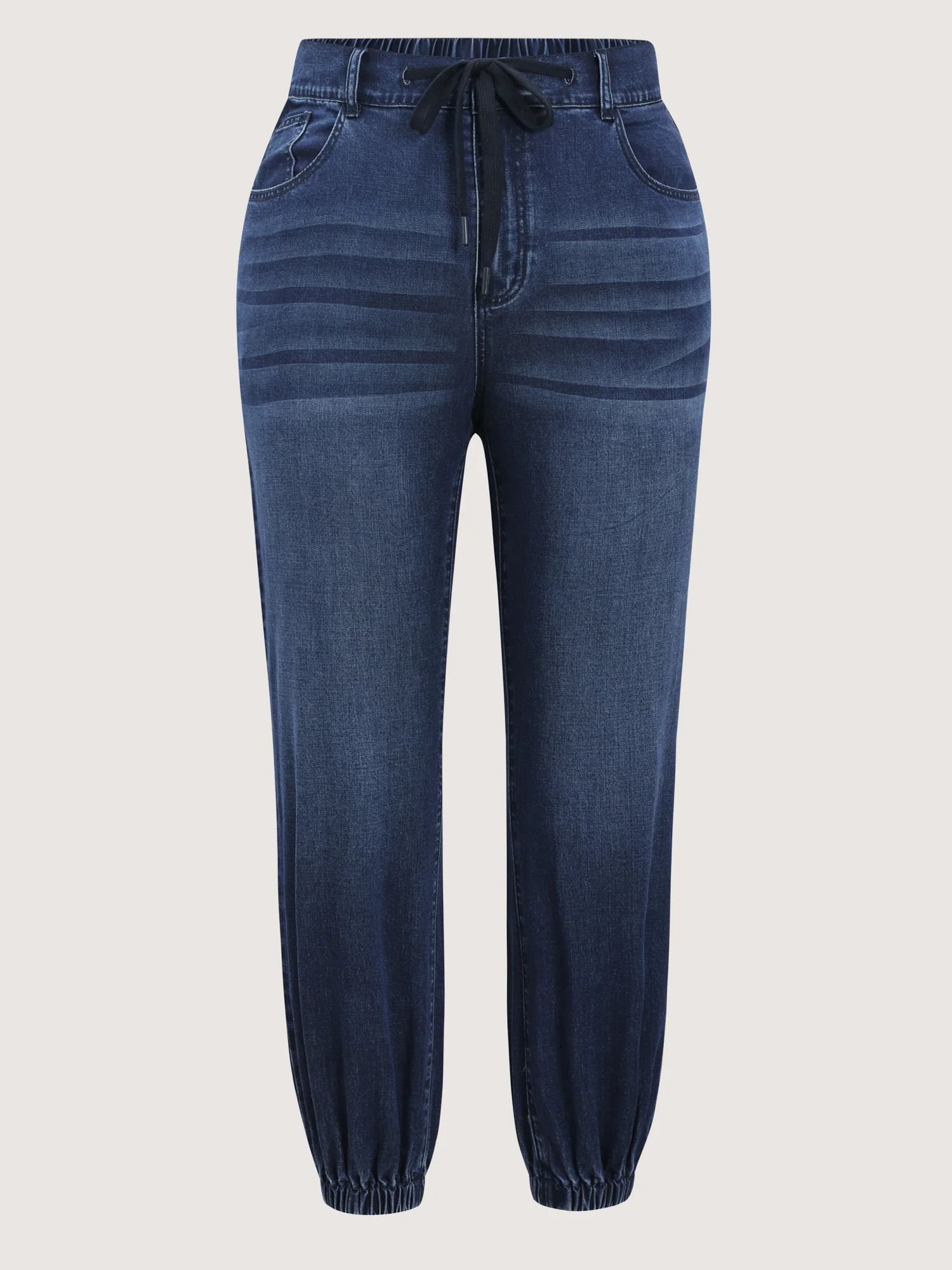 Supersoft Drawstring Waist Jogger Jeans - Image 8