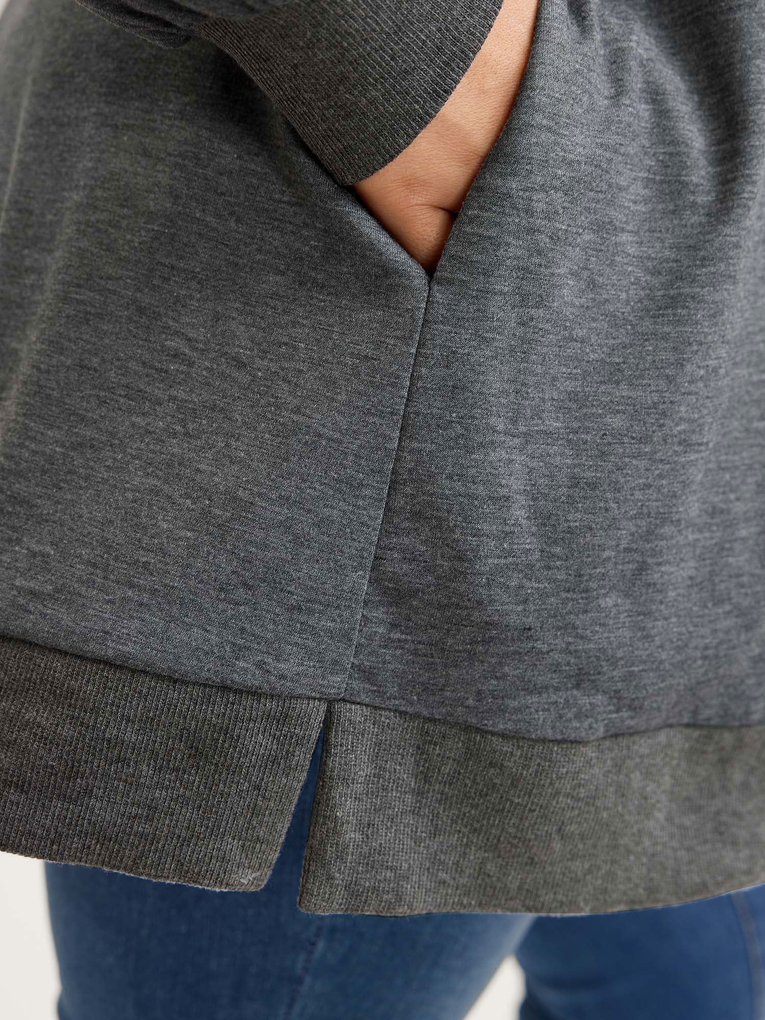 Drop Shoulders Ultra-Relaxed Fit Sweatshirt - Image 3