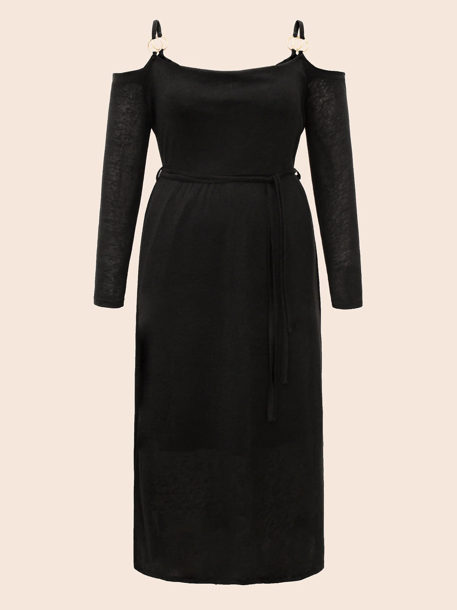 Obsidian Side Slit Accents Maxi Dress - Image 10