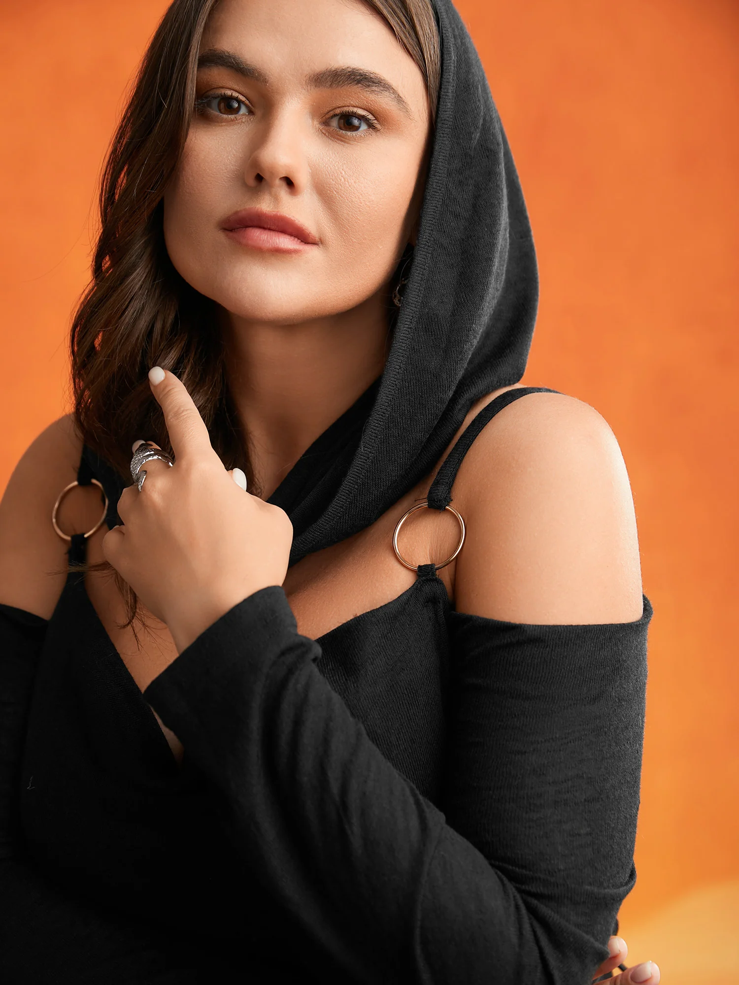 Obsidian Side Slit Accents Maxi Dress - Image 2