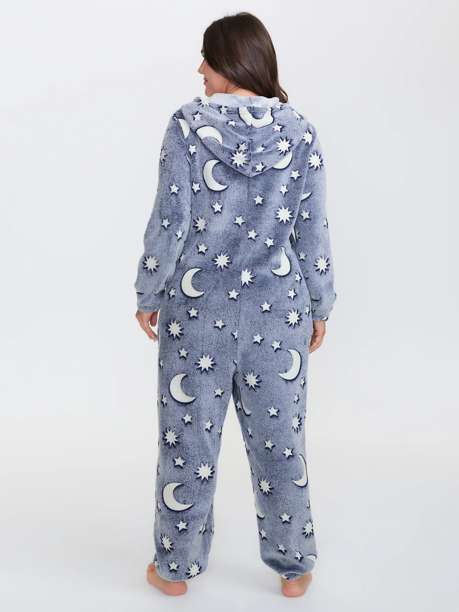 Easy Peezy Fluffy Star Moon Jumpsuit - Image 5