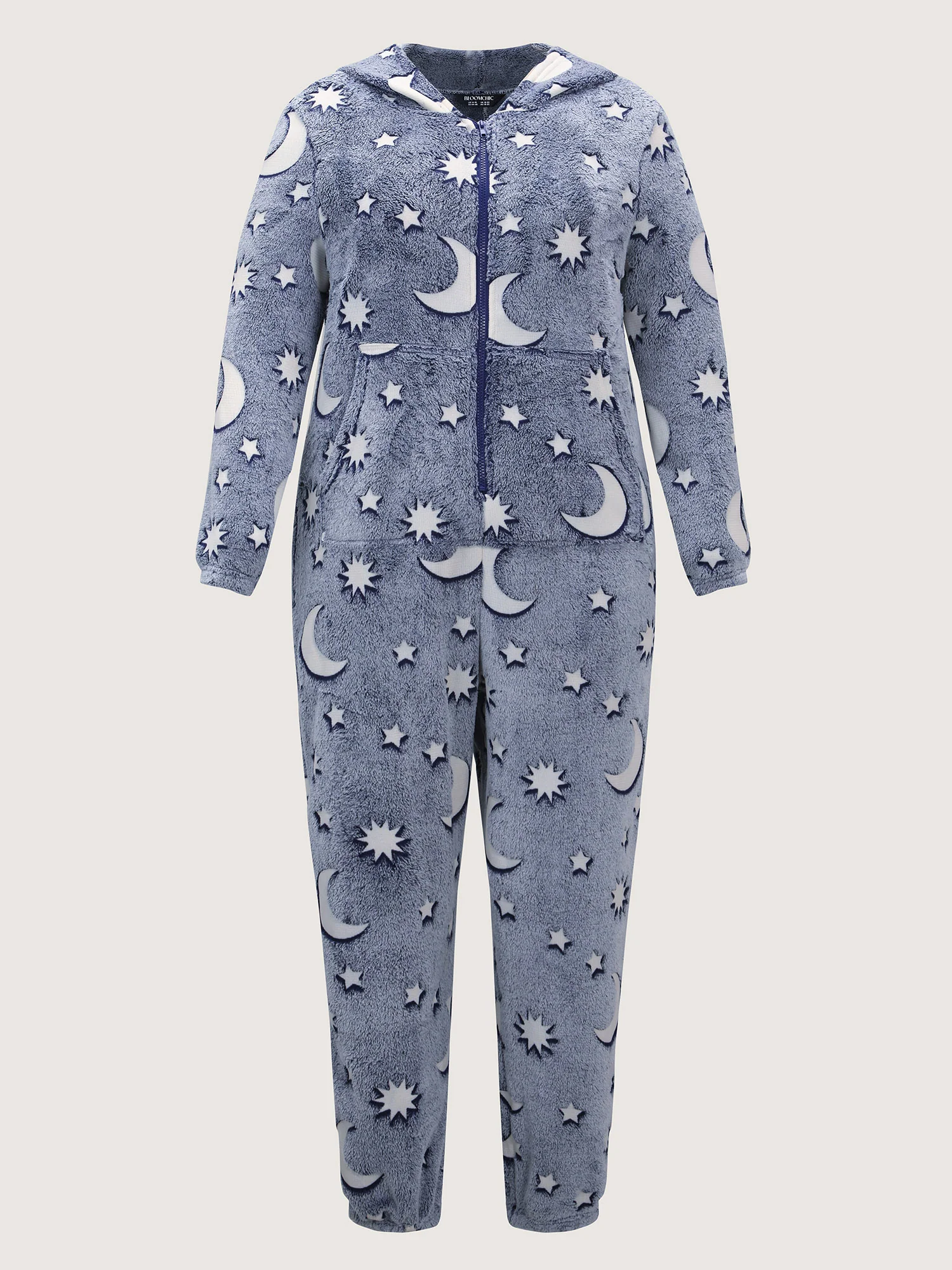 Easy Peezy Fluffy Star Moon Jumpsuit - Image 8