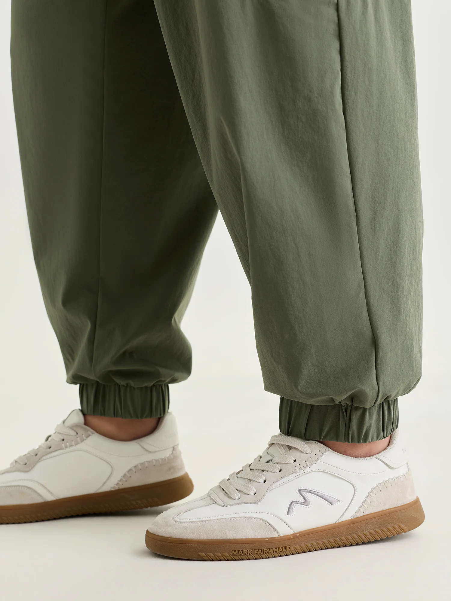 Elastic Waist Pocket Cargo Sweatpants - Image 5