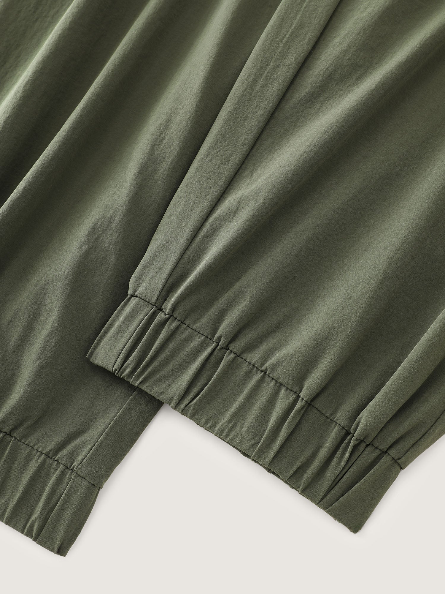 Elastic Waist Pocket Cargo Sweatpants - Image 8