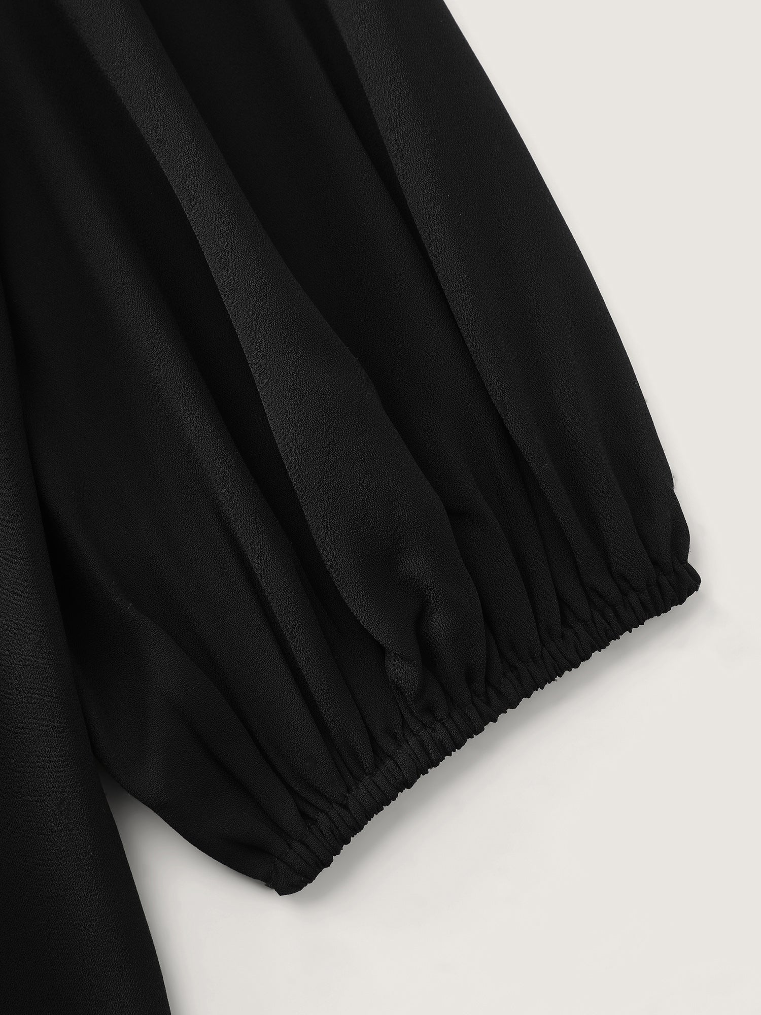 Embroidered Neckline Button-Down Blouse - Image 7
