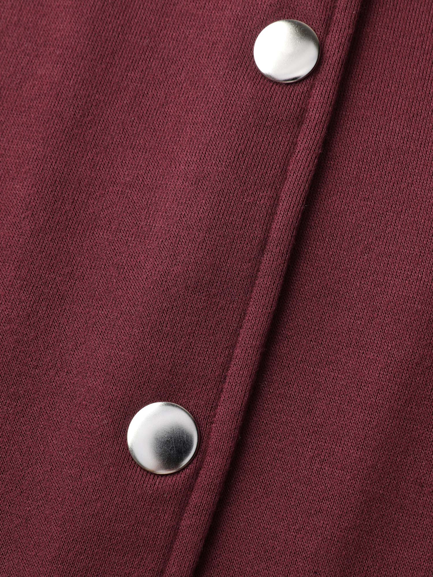 Embroidered Sleeve Button-Down Jacket - Image 6