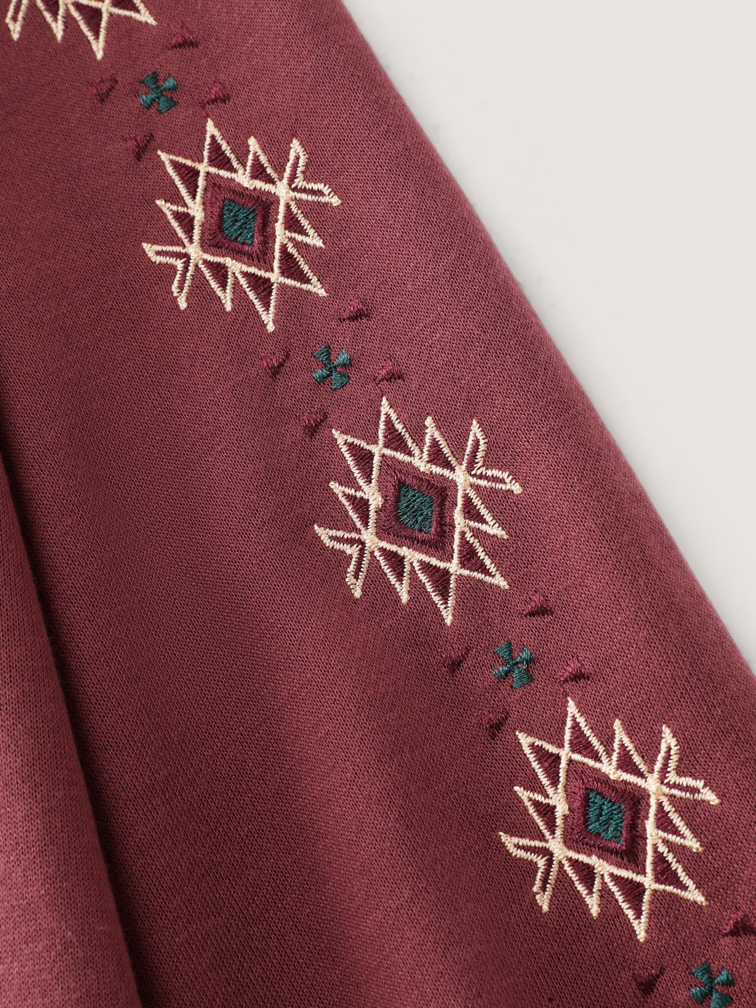 Embroidered Sleeve Pockets Hoodie - Image 6
