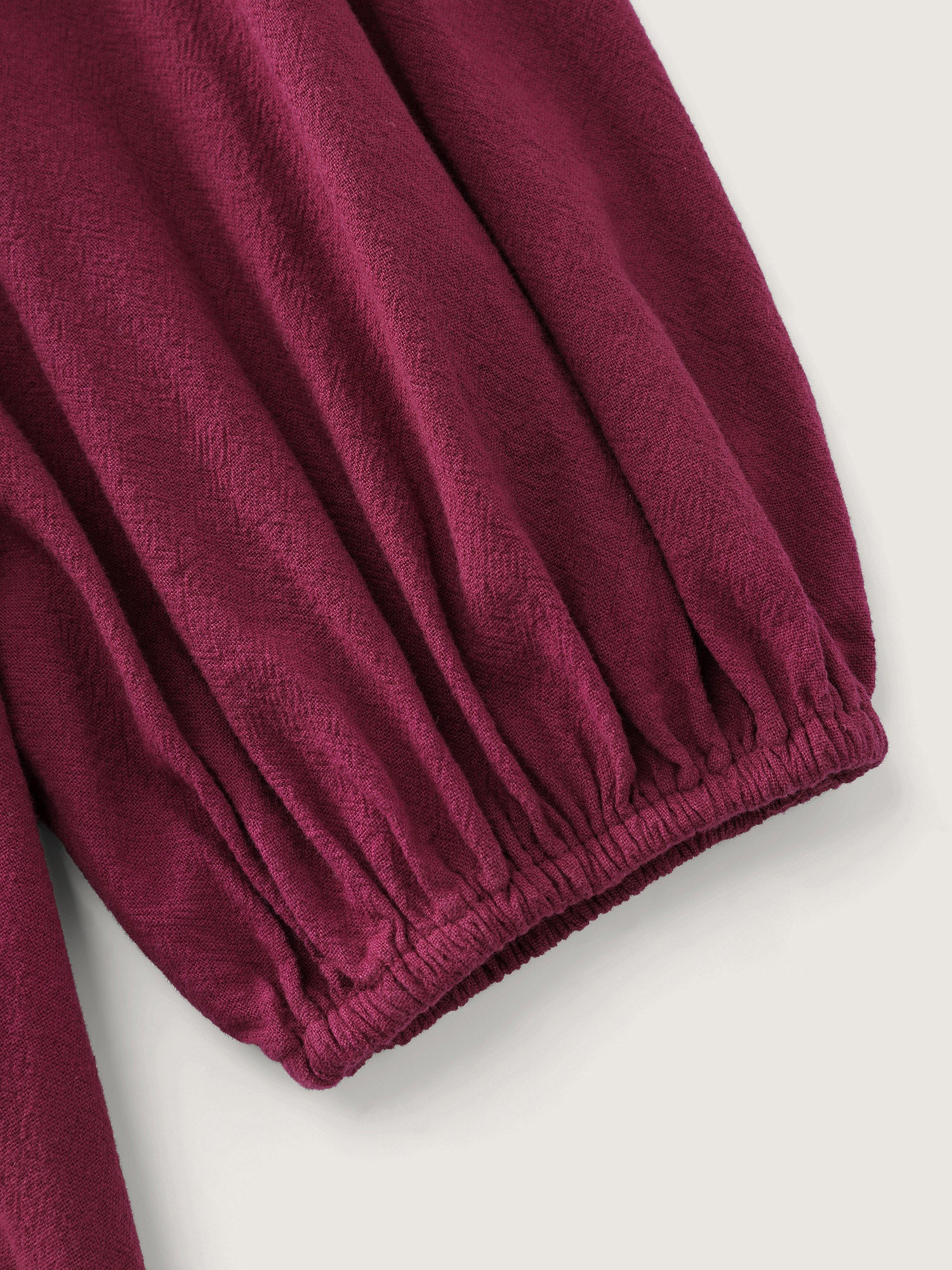 Embroidered Waistline Pockets Flowy Maxi Dress - Image 7