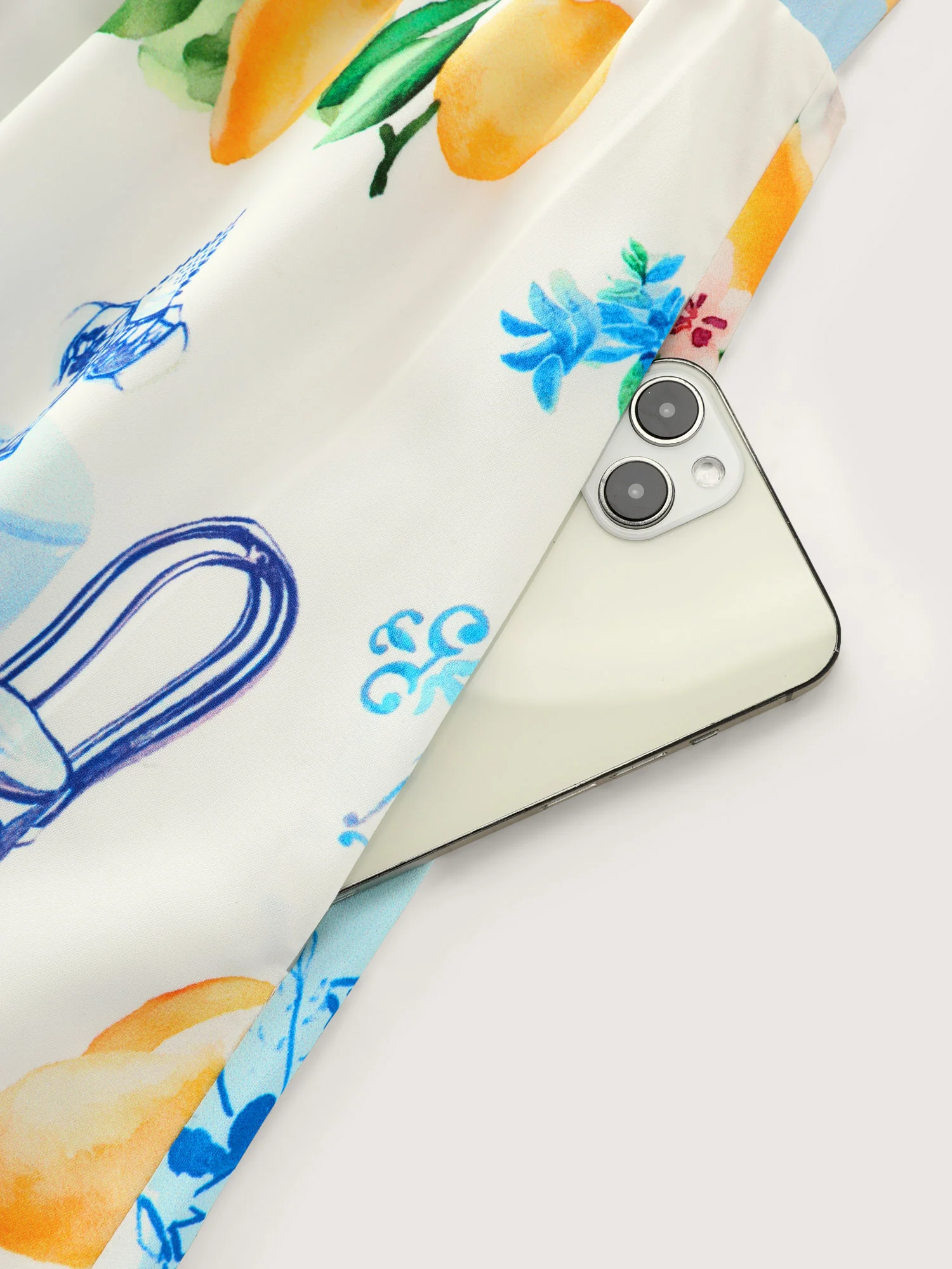 European Summer Print Pockets Maxi Dress - Image 5