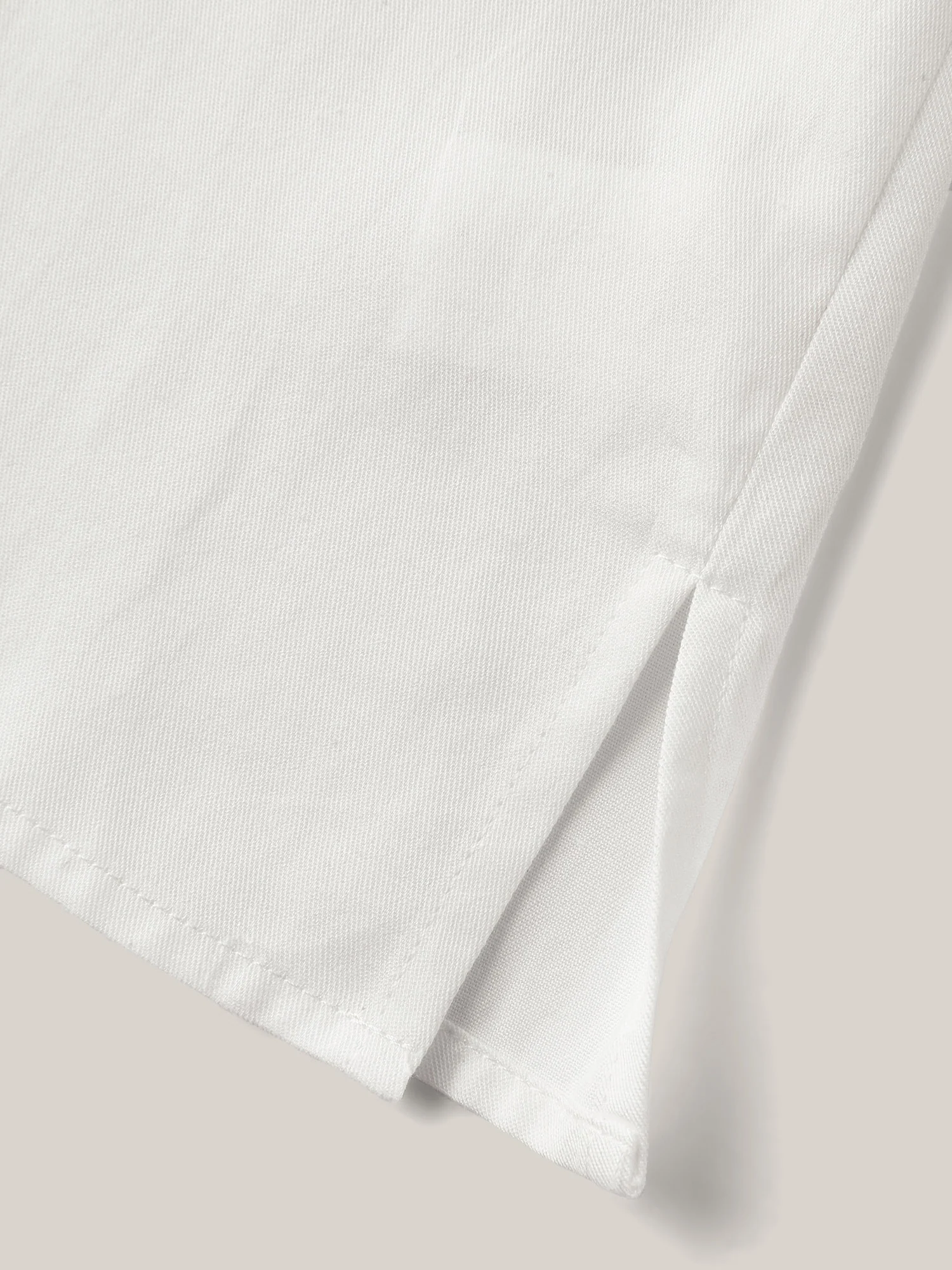 Eyelet Trim Sheer Button Detail Blouse - Image 7