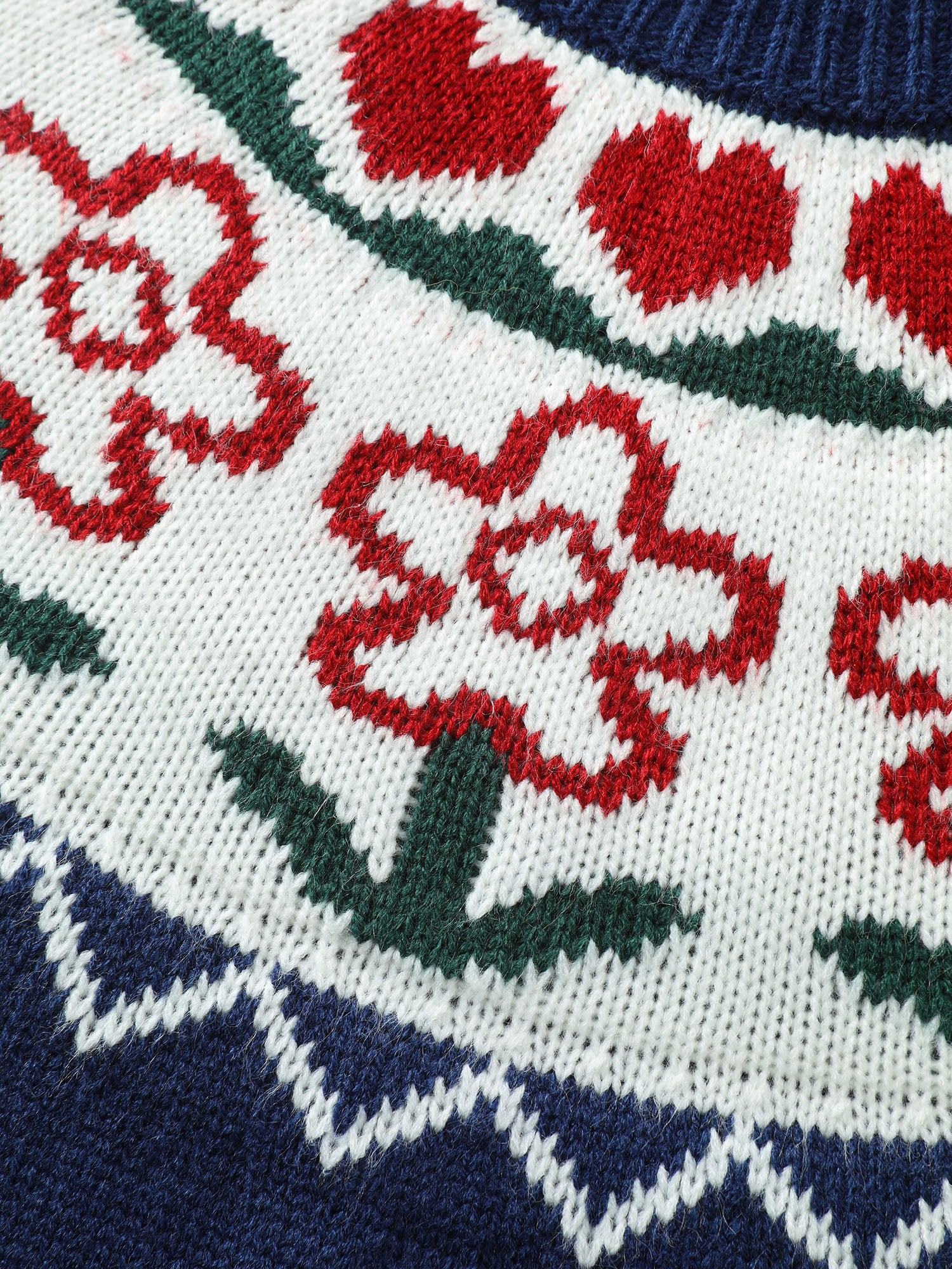 Fair-Isle Floral Pattern Pullover - Image 5
