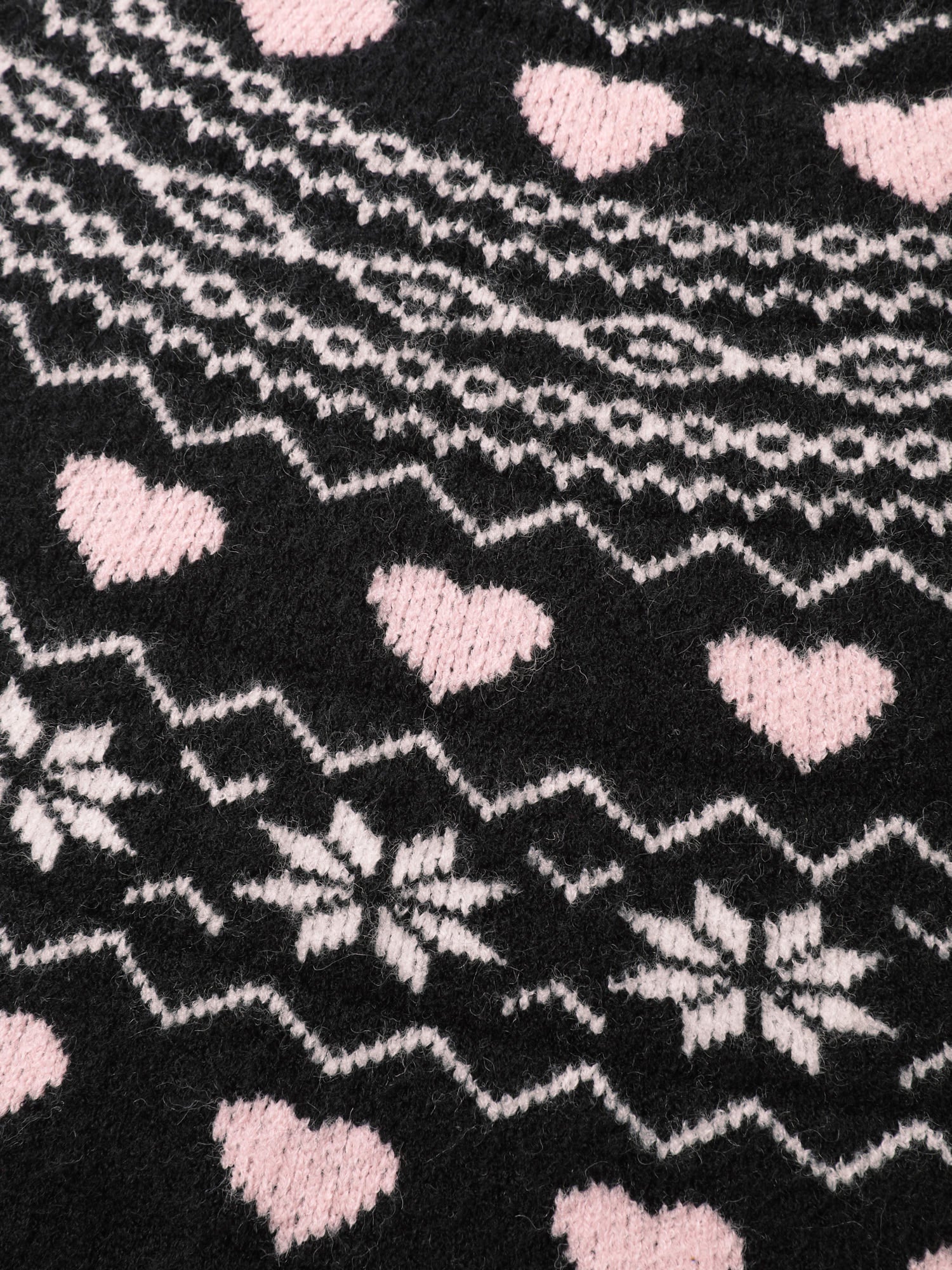 Fair-Isle Jacquard Midi Sweater Dress - Image 5