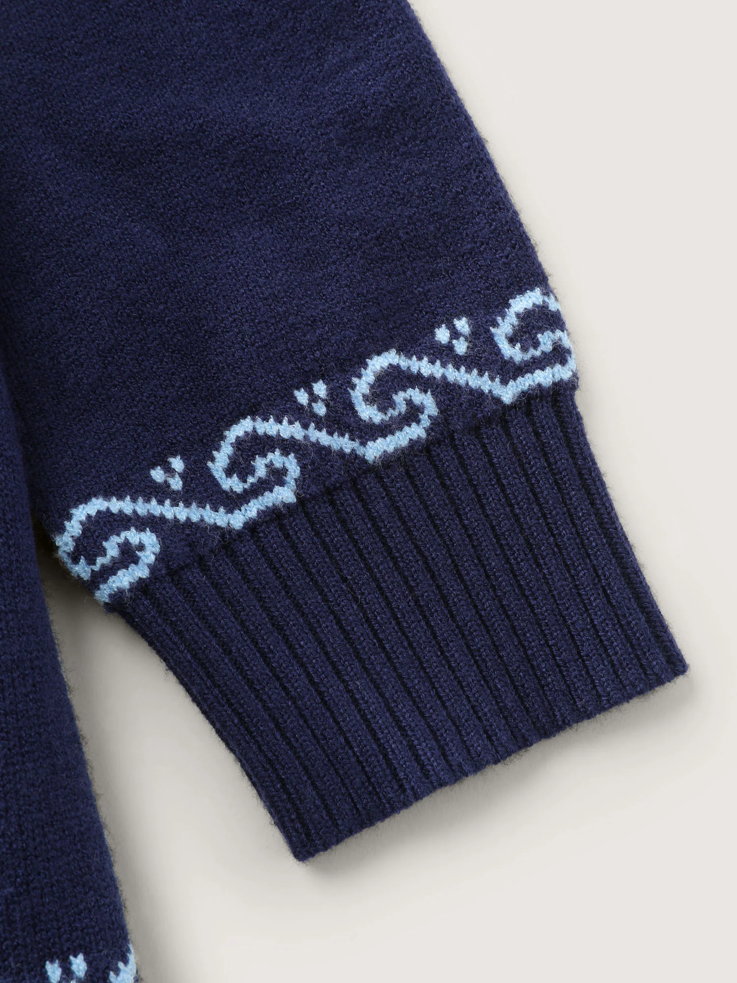 Fair-Isle Nautical Elements Jacquard Pullover - Image 7
