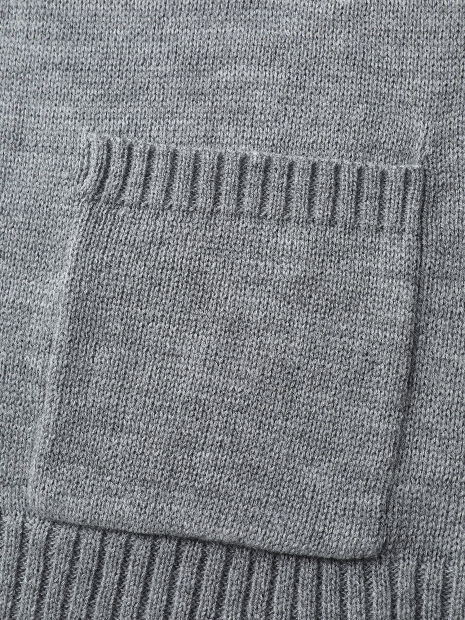 Fair Isle Patch Pockets Knit Cardigan - Image 6