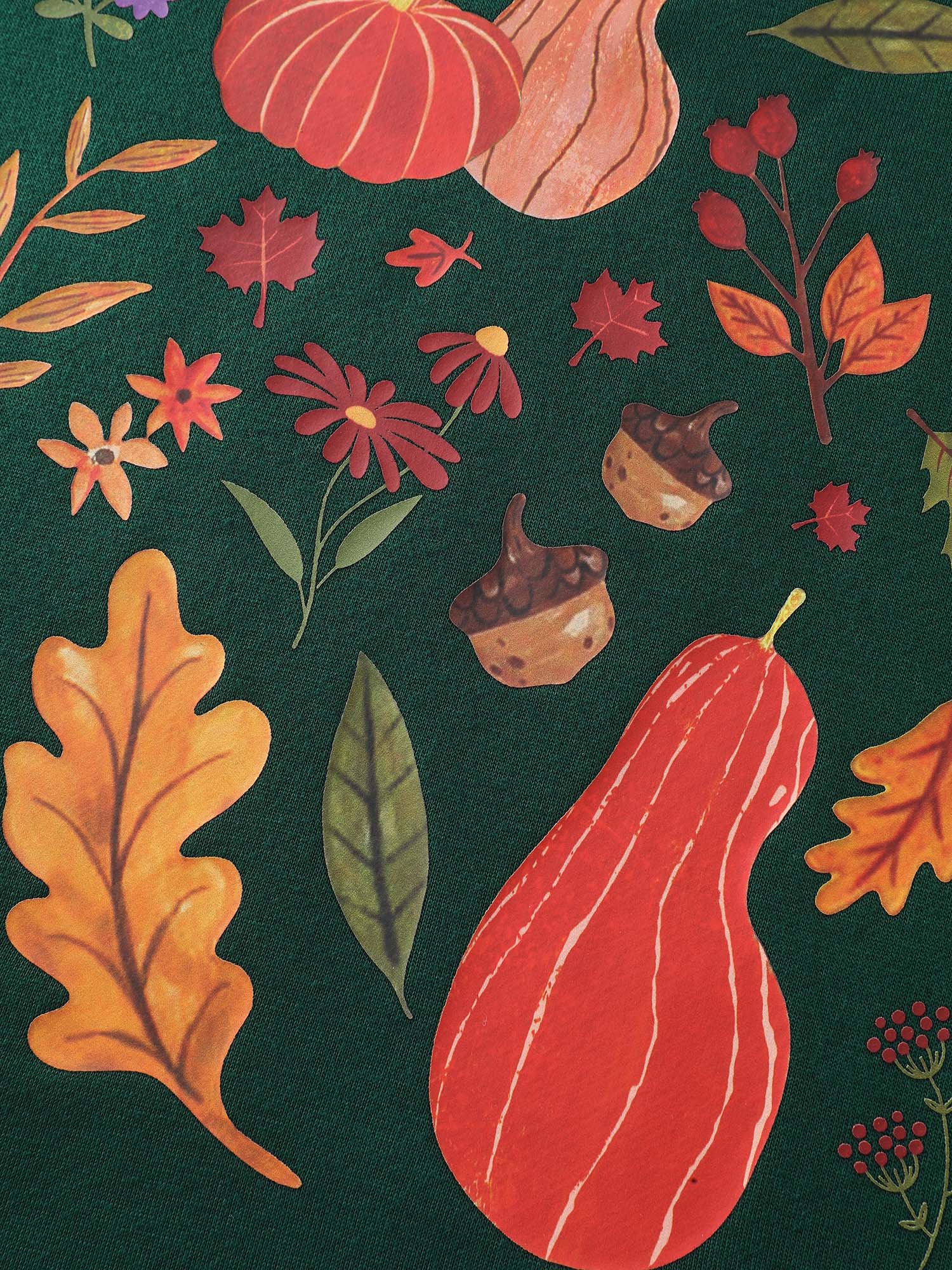 Fall Feeling Pattern Hoodie - Image 5
