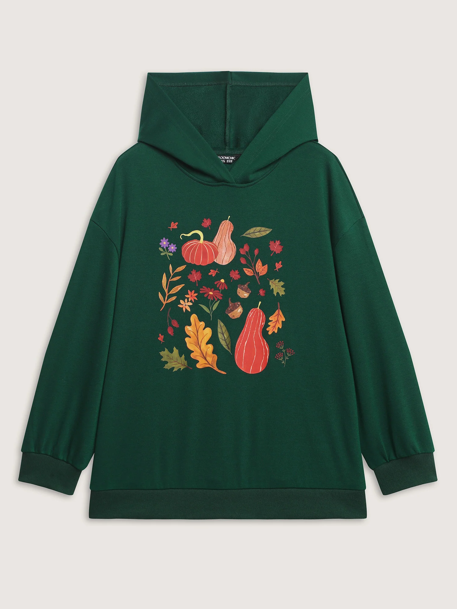 Fall Feeling Pattern Hoodie - Image 7