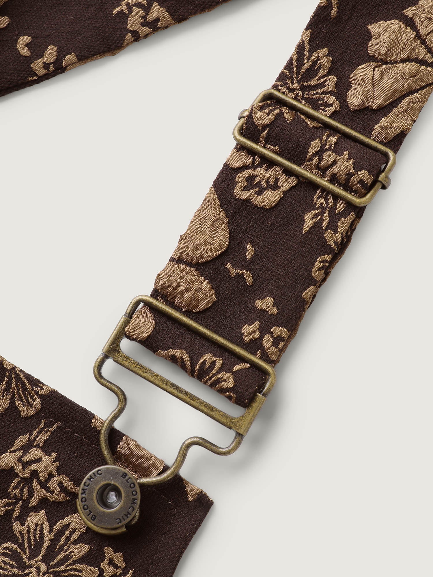 Fall Floral Textured Pockets Midi Dress - Image 5