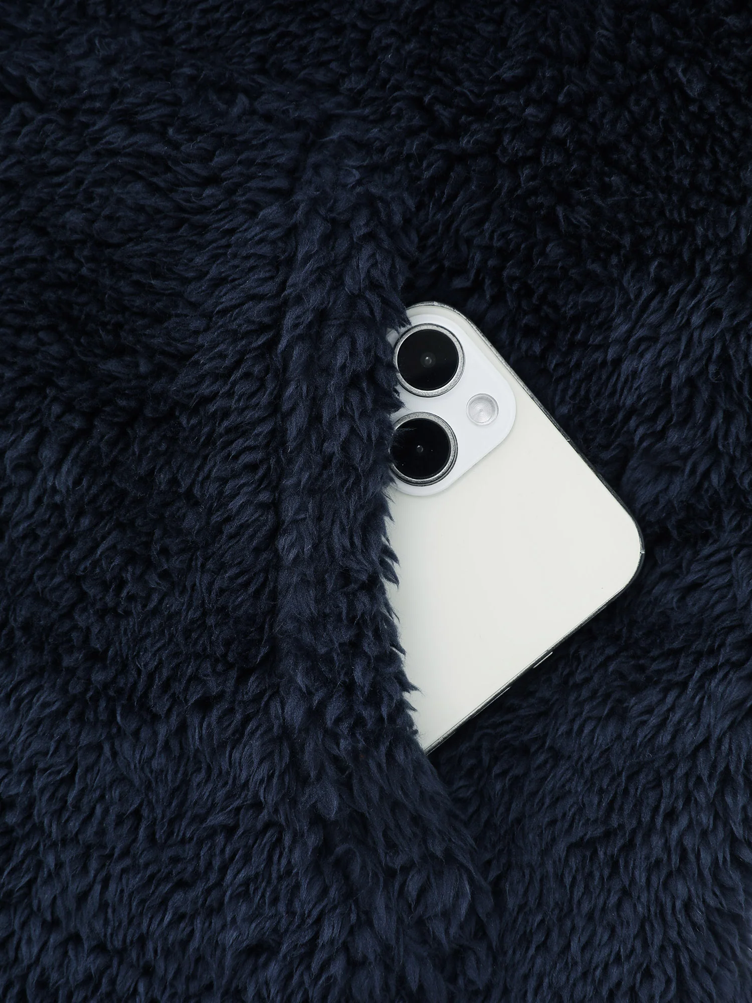 Faux Fur Hooded Pockets Jacket - Image 7