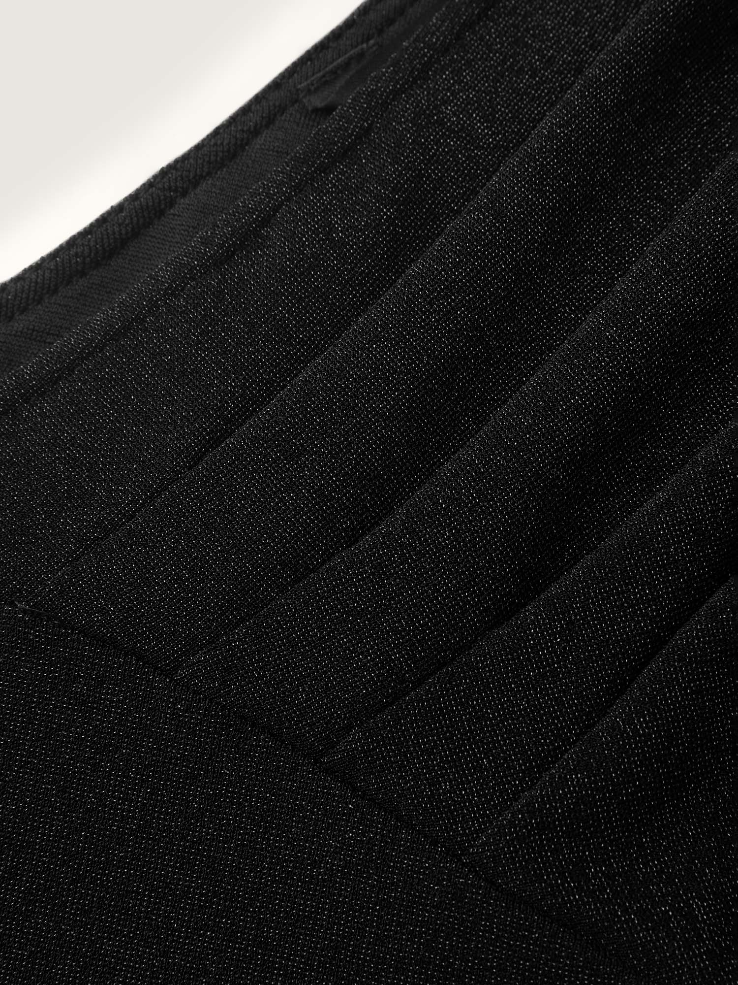 Festive Shimmer Super Pleated Shoulder Top - Image 6