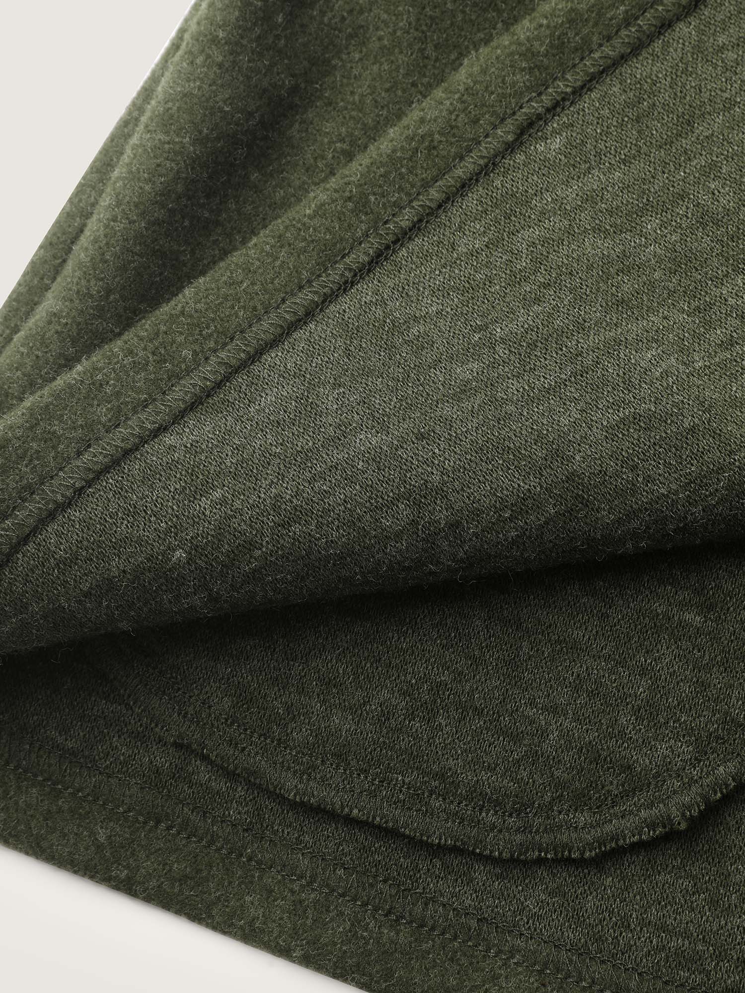 Flared Sleeve A-Line Button Jacket - Image 8