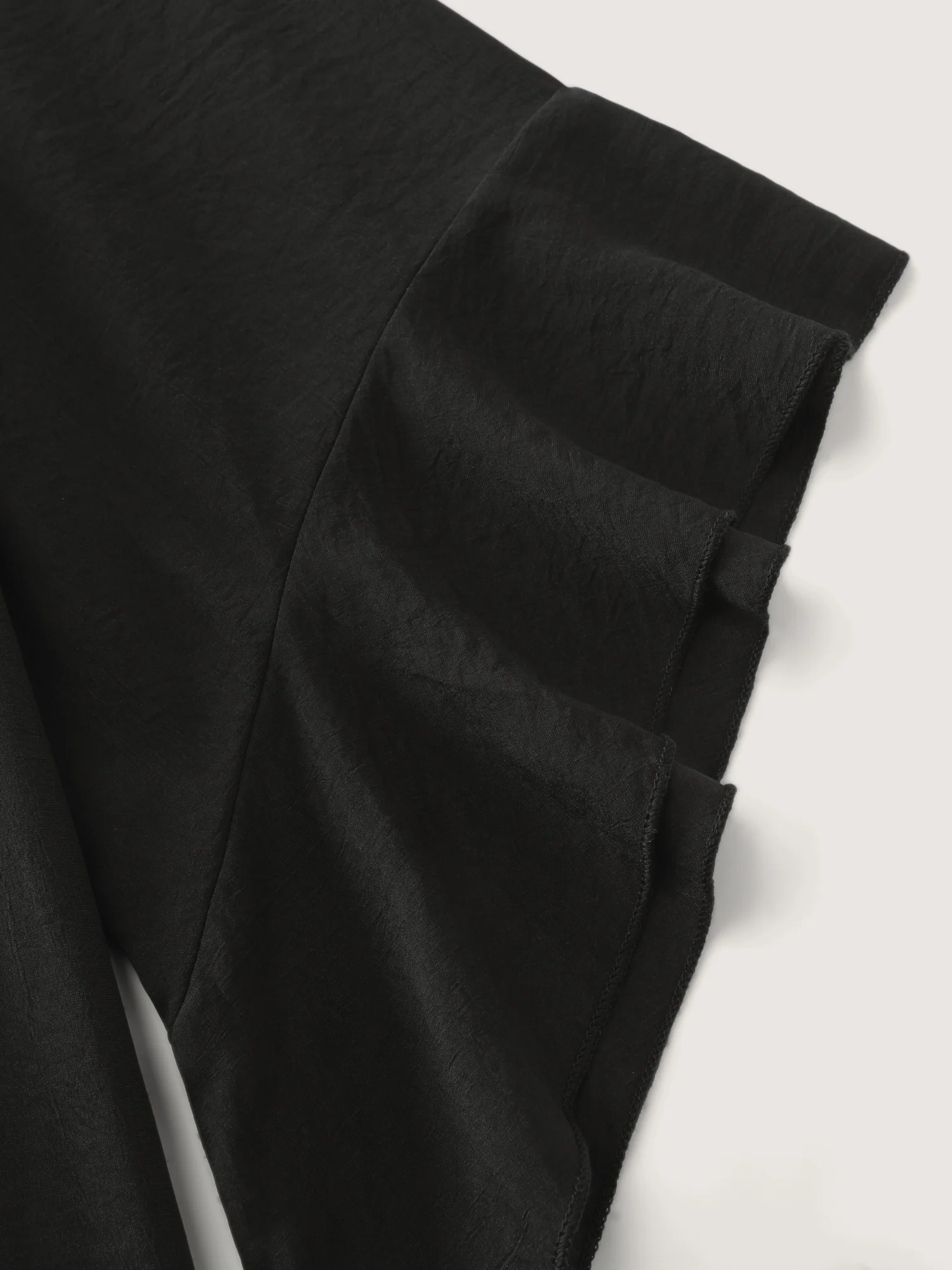 Flared Sleeve V-Neck Drape Blouse - Image 6