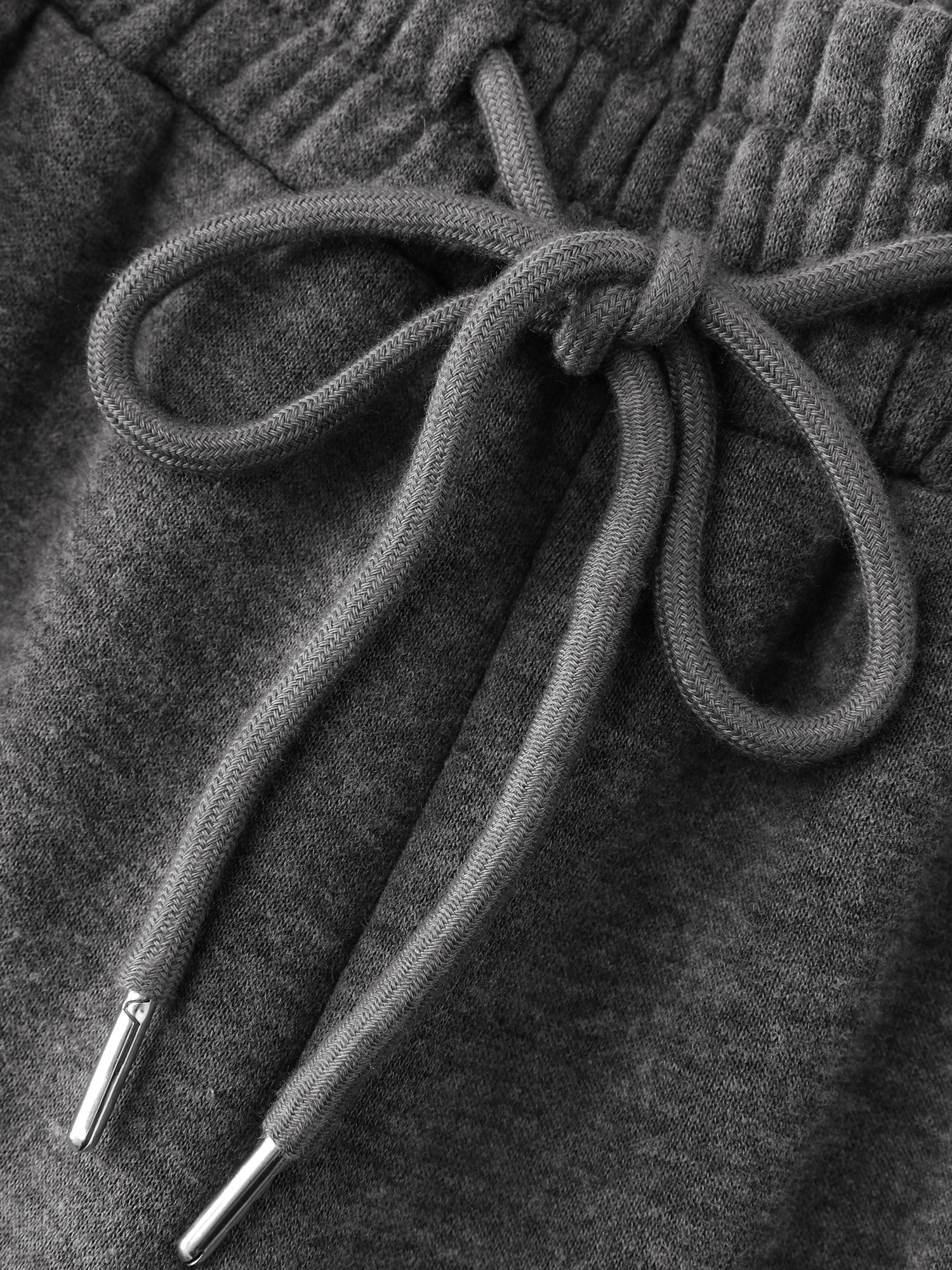 Fleece Lined Stretchy Drawstring Pants - Image 6