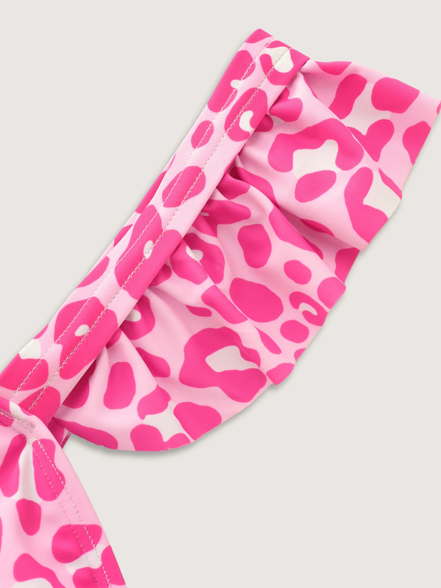 Flirty Leopard Print Swim Top - Image 6
